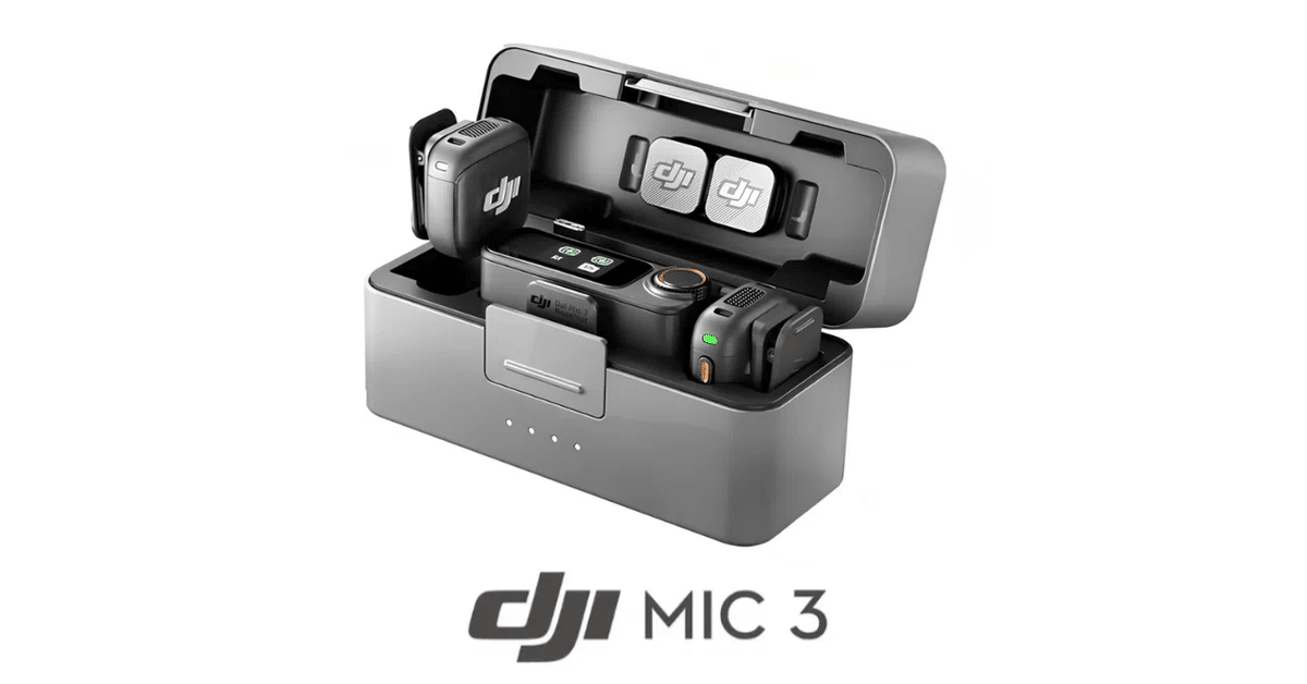 DJI MIC ディージェーアイマイク Amazon.co.jp: DJI Mic 2（トランスミッター×2 + レシーバー×1 +