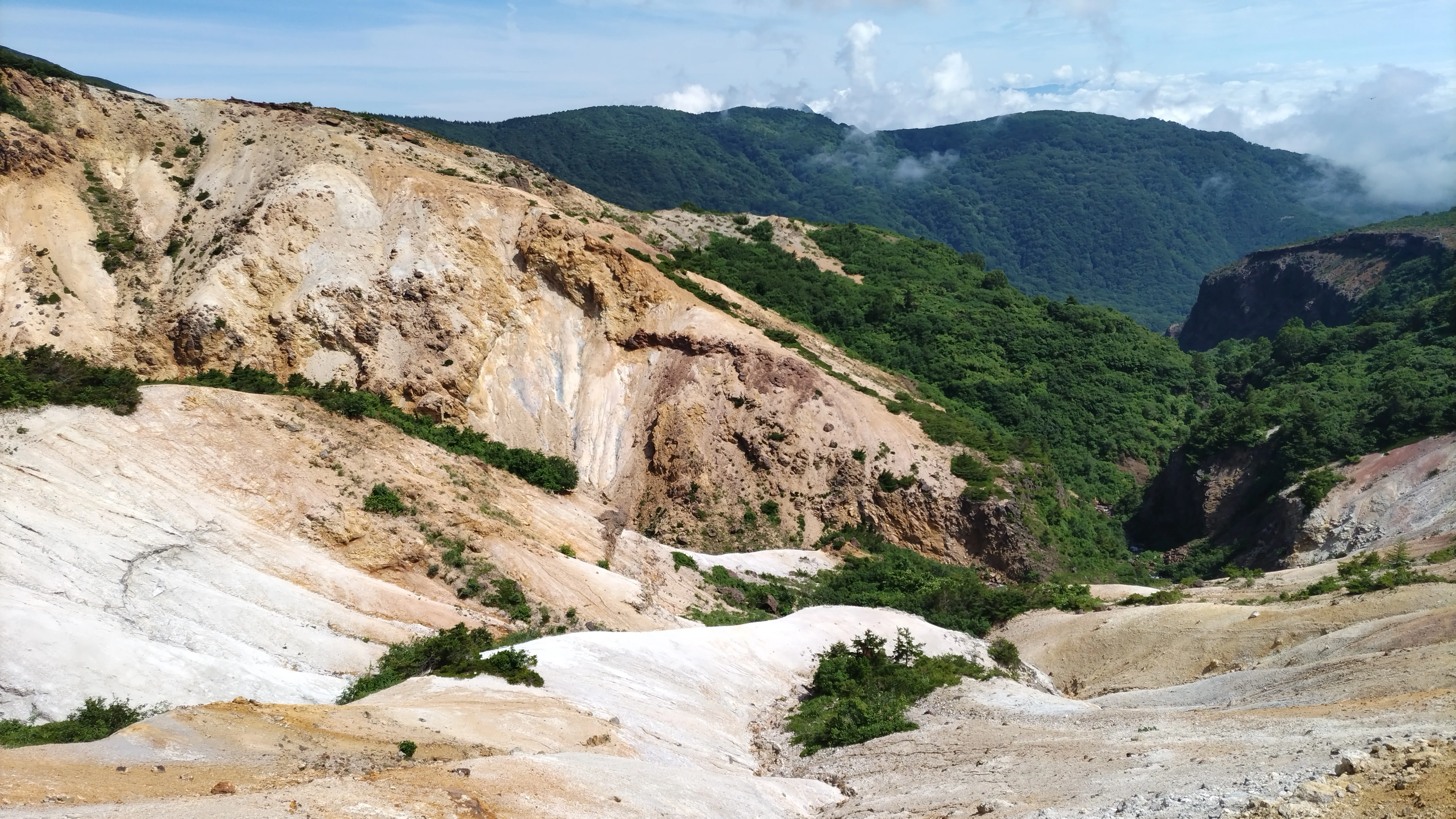 Running around Okama, the crater lake of Zao｜kayoko konno222