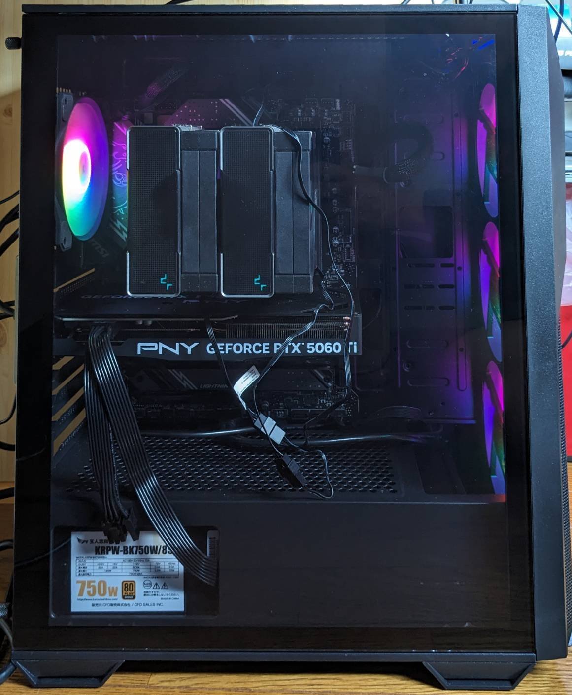 20万越え】i7-14700K＋RTX5060Tiで初めて自作PC組んでみた