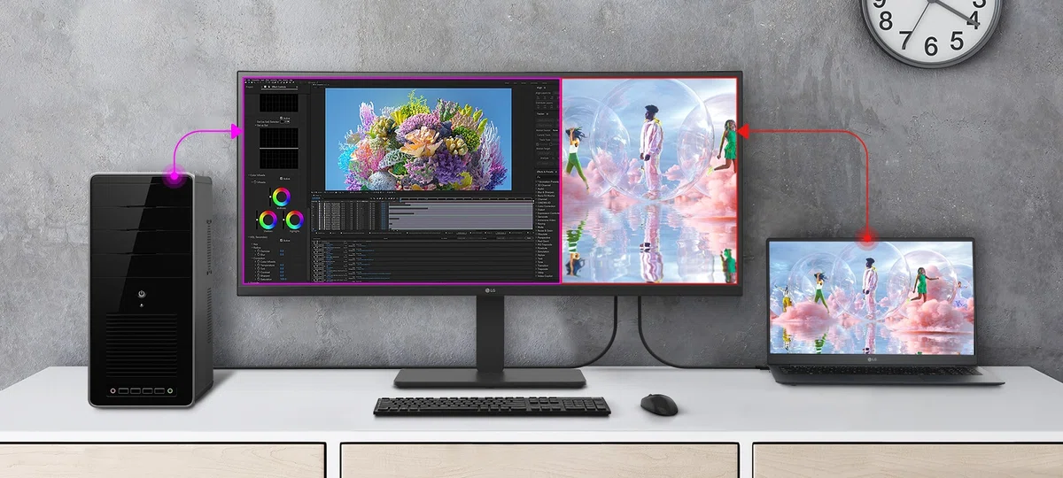 新製品紹介】LG 34BA75QE-B ー 曲面ウルトラワイドQHDモニターの特徴と