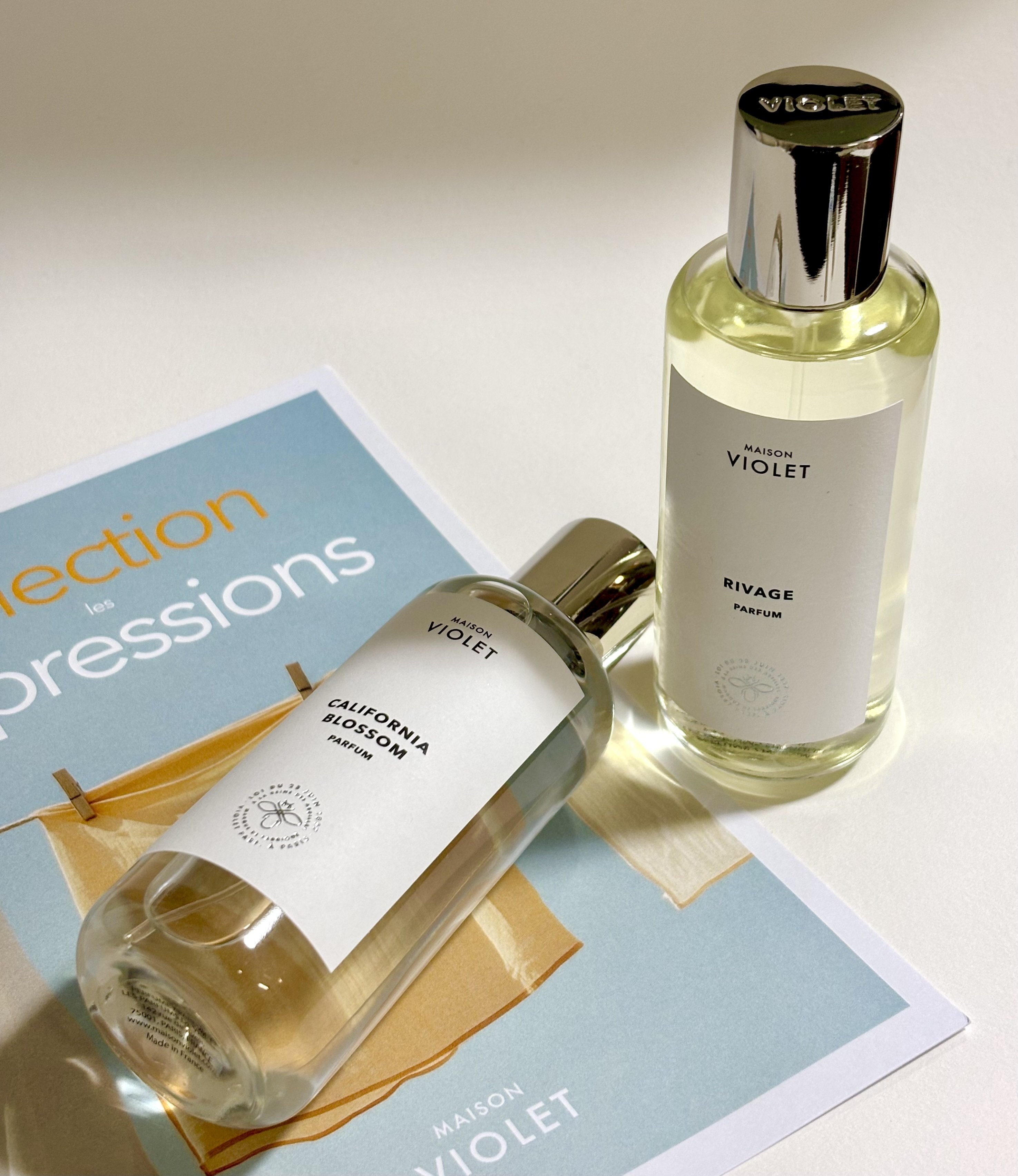 ハグオーワー♡フランスパリ♡レジュロン♡すみれヴァイオレットコサージュ♡バッジ Rivage (2025)｜La Parfumerie Tanu