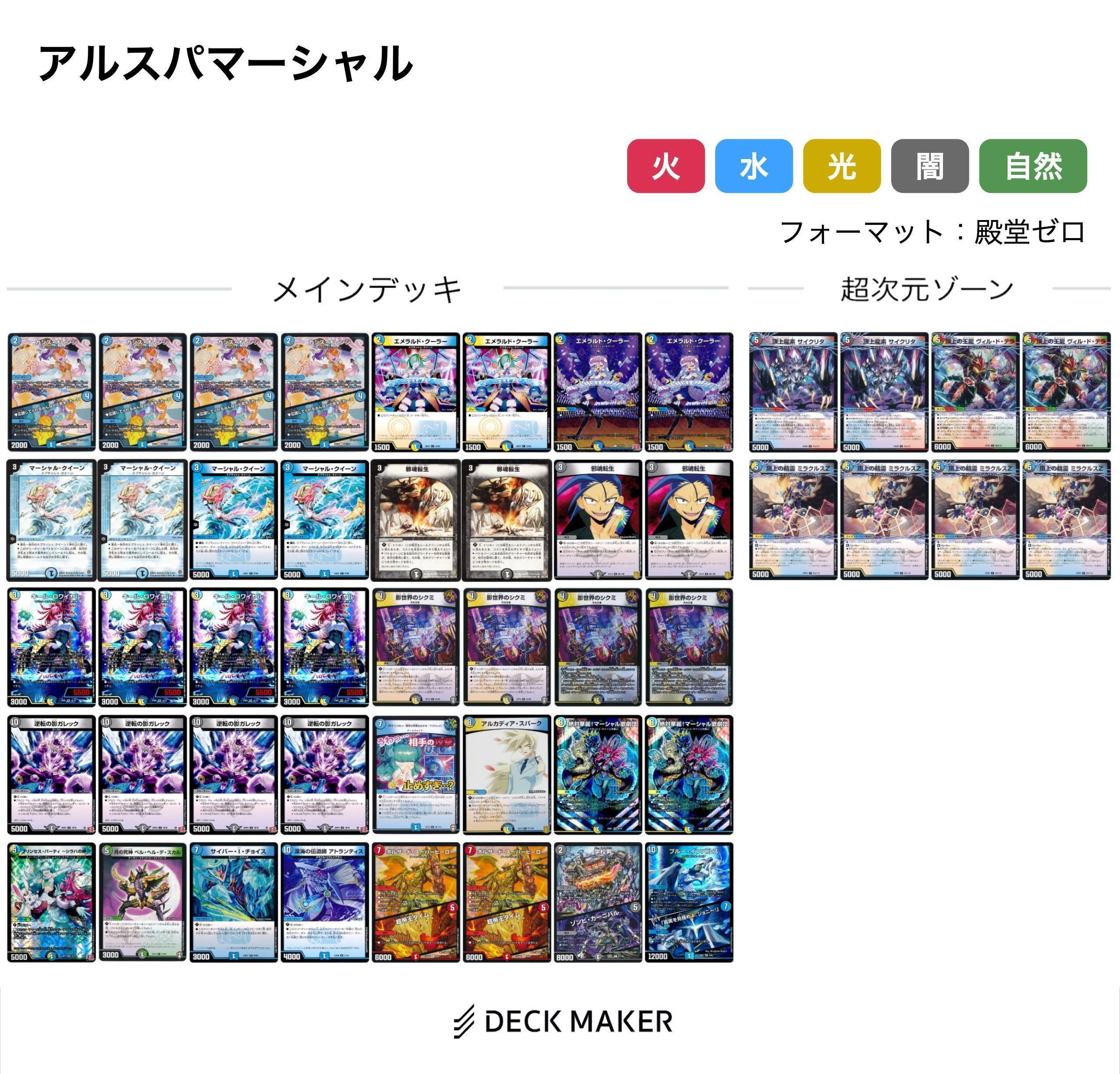 ガレックマーシャル　星龍マーシャルマーシャルループ　青白マーシャル　邪魂転生 最強】新マーシャルがヤバ過ぎて『邪魂転生』の殿堂しか考えられ