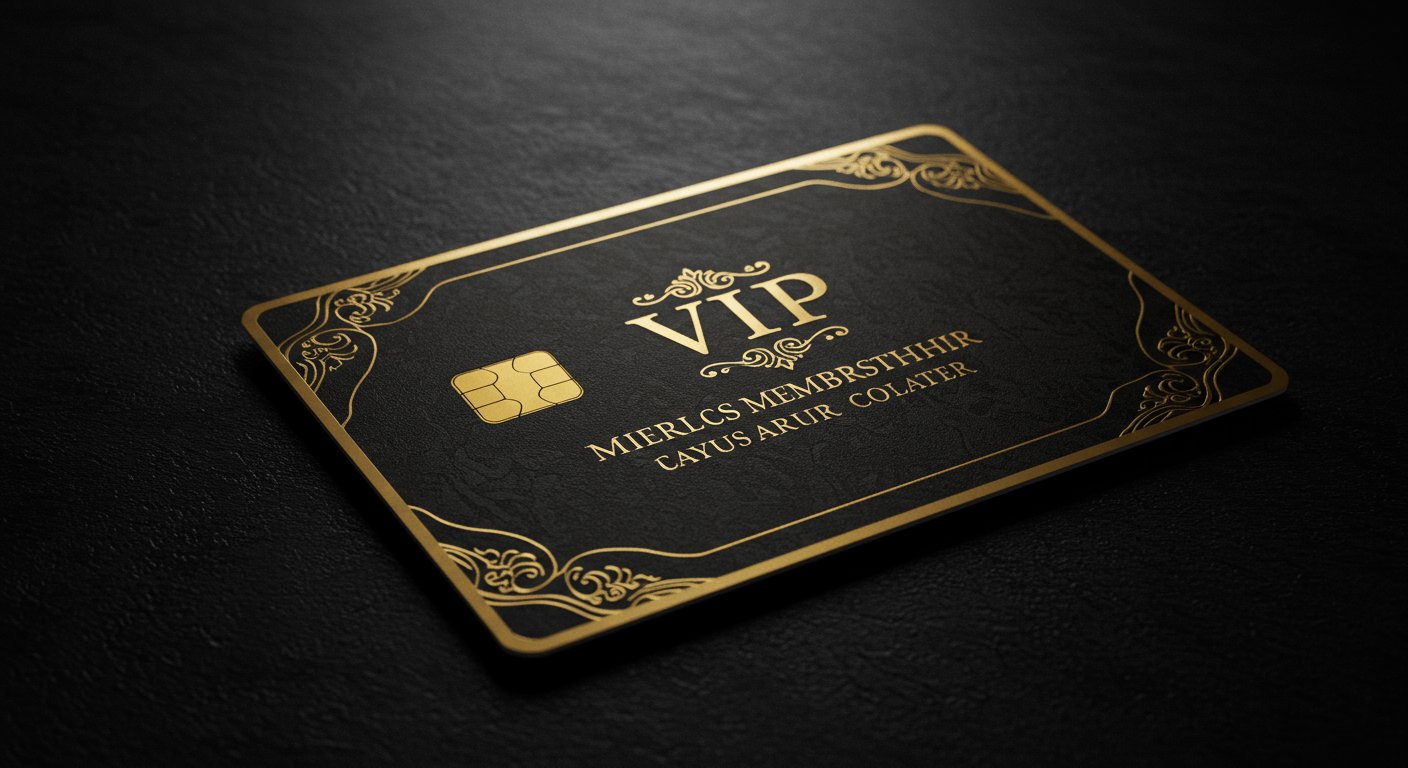 ２４Ｋ 純金メタル付き 韓国カジノVIP会員景品