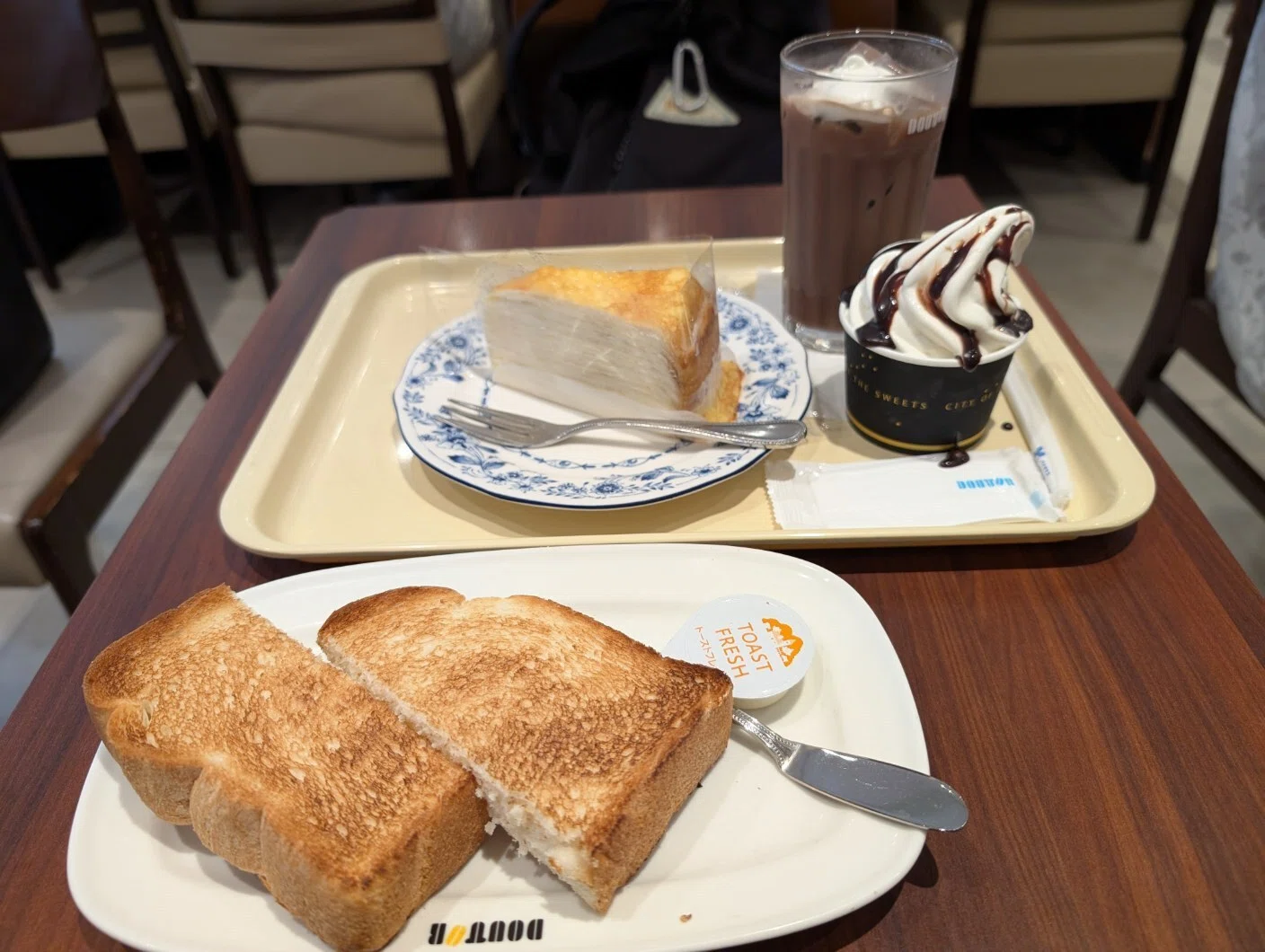 グルメ】ドトールコーヒー トースト♪｜ぽち