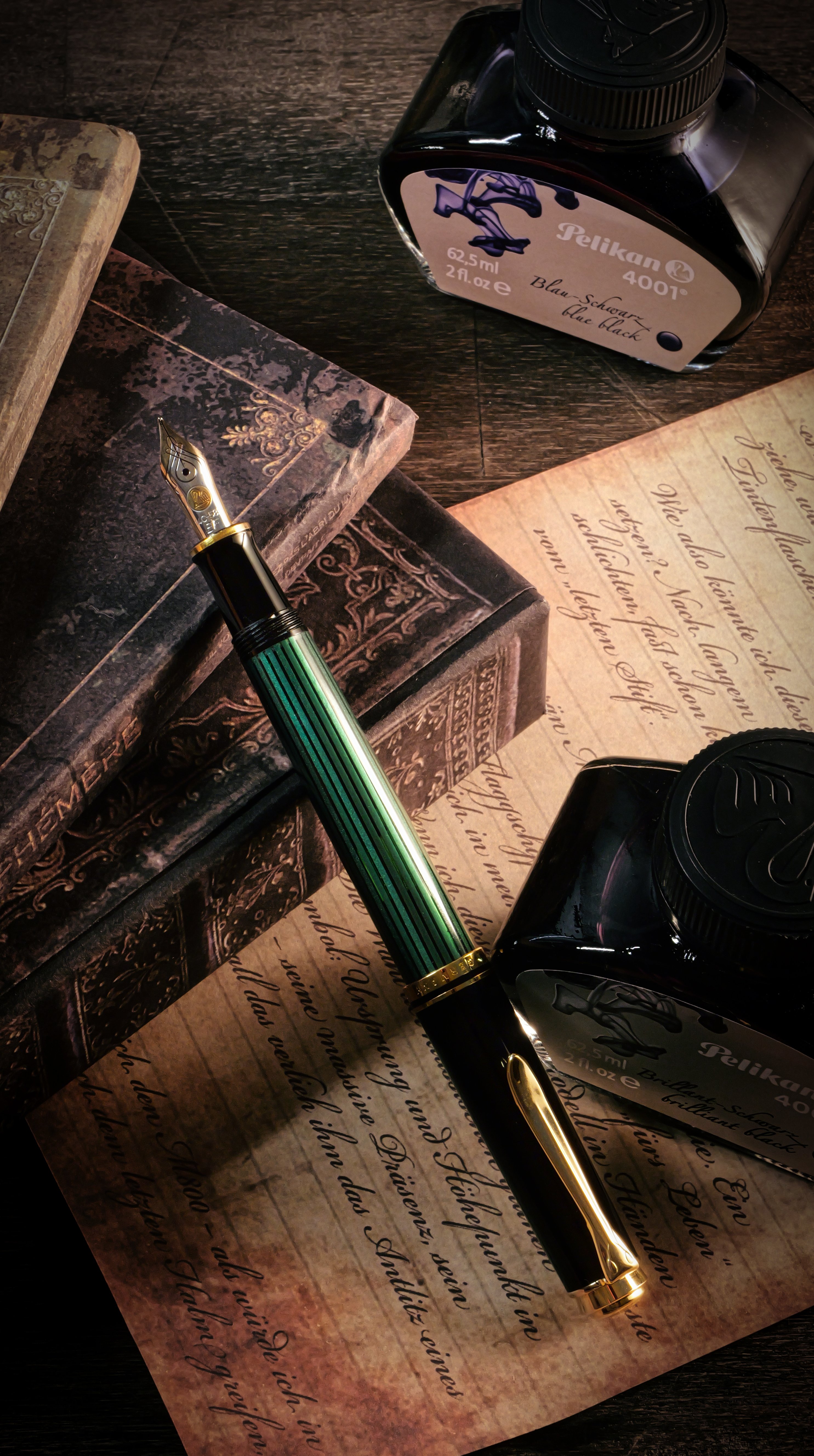 初めてのスーべレーン：Pelikan Souverän M400 Green Stripe｜Hideo