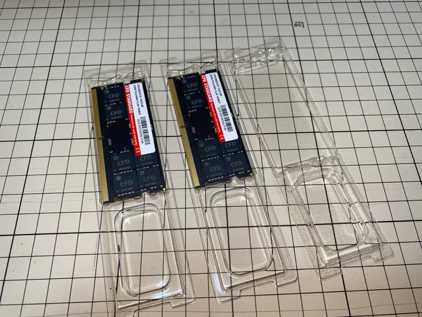 DeskMini X600 8700G ノート用メモリDDR5-5600取付 @ PC｜ハコ点のランマ