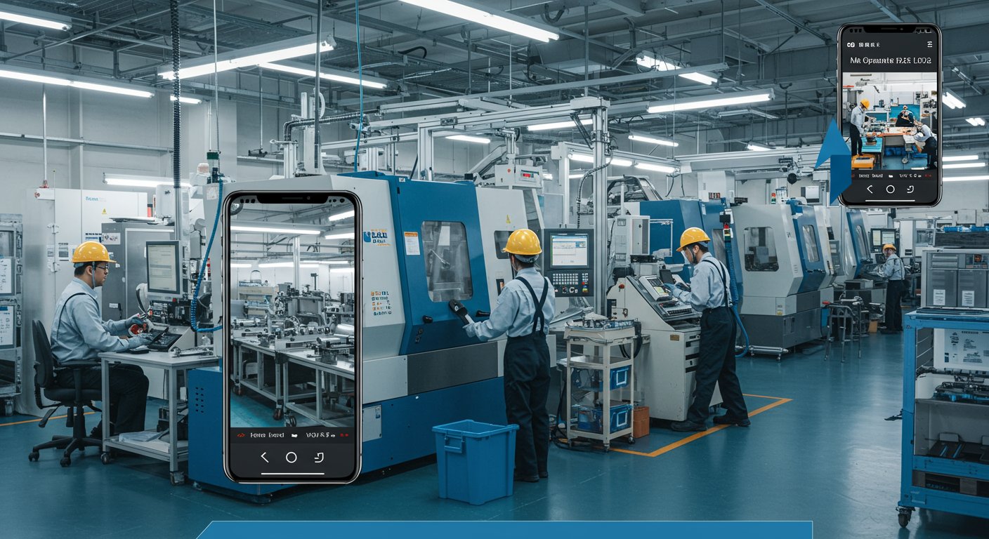 製造業の若手向けSNS採用イメージ