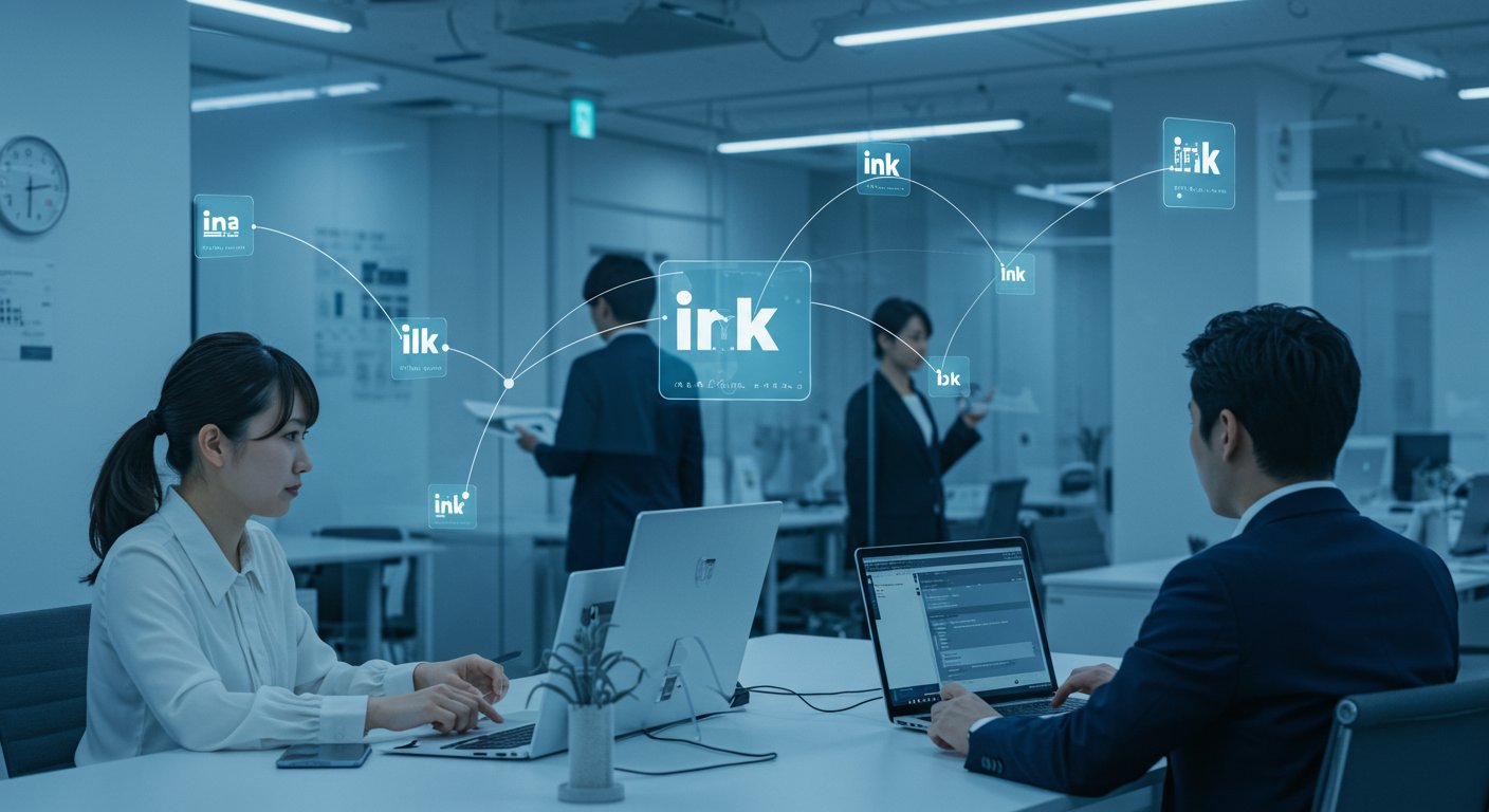 LinkedInを活用した採用活動のイメージ