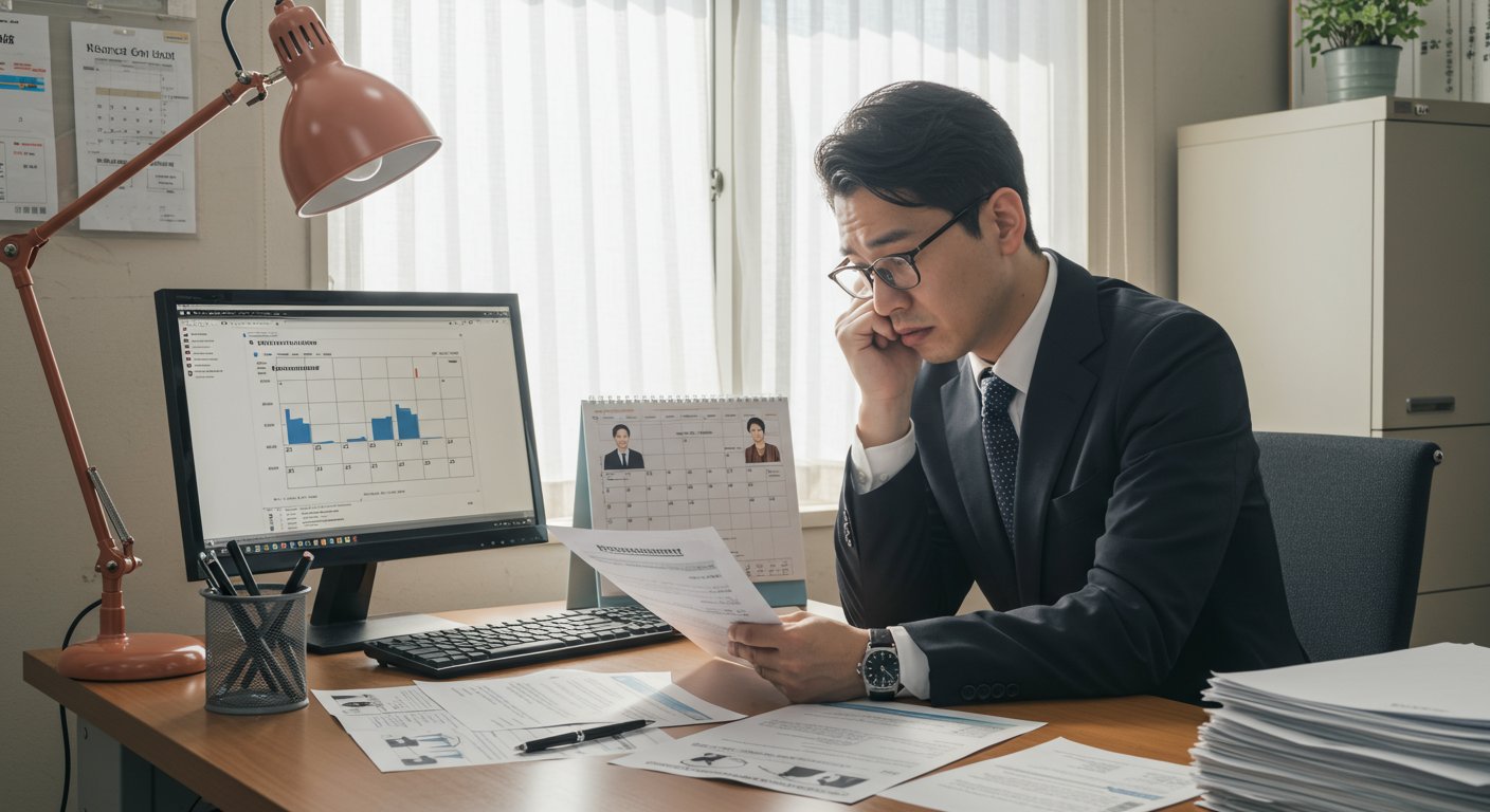 人手不足に悩む中小企業経営者