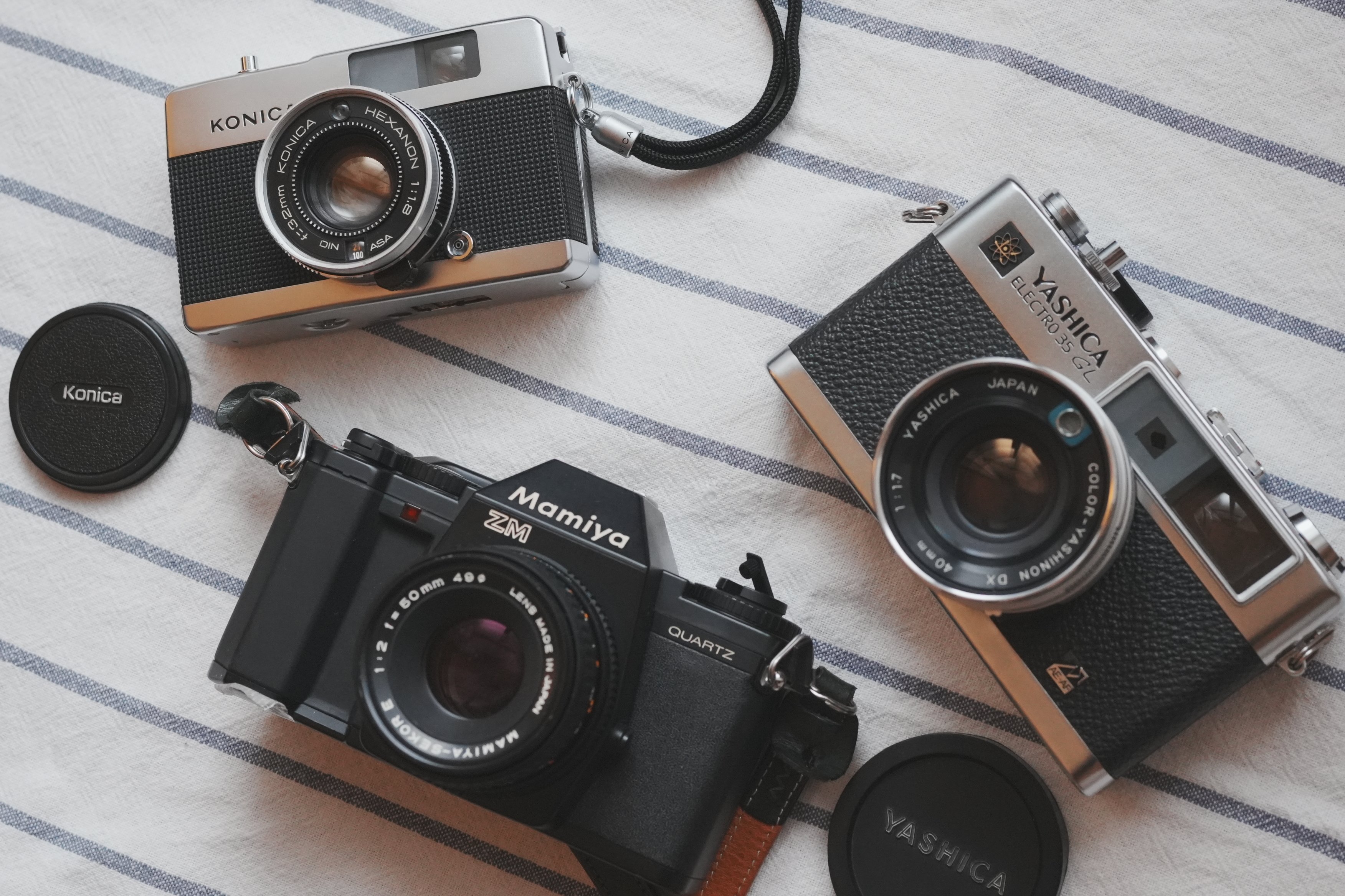 フィルムカメラ7台一括 動作不明