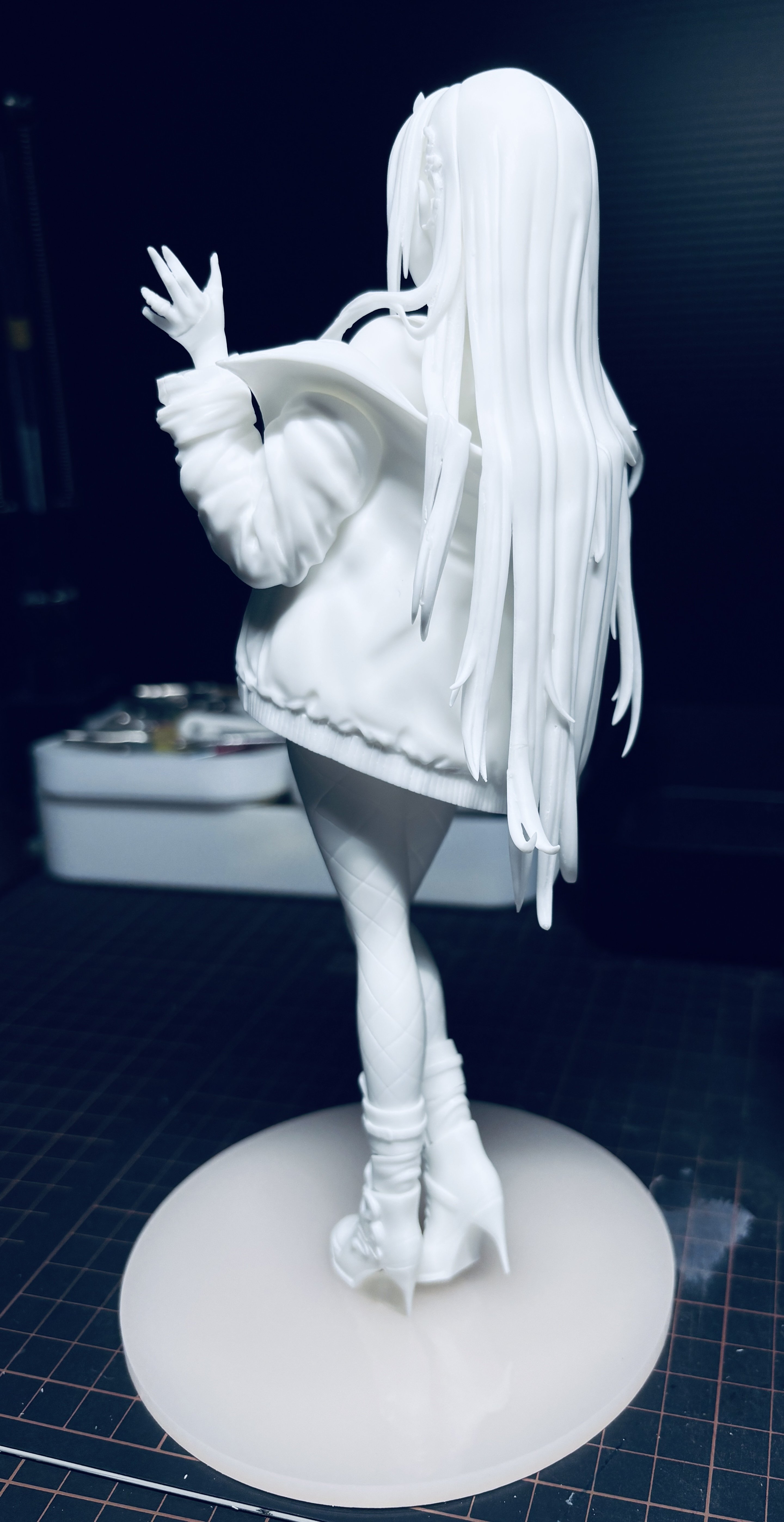 RICO ガレージキット W_4440)1/7 チェシャー アズールレーン(艤装なし)(未組立