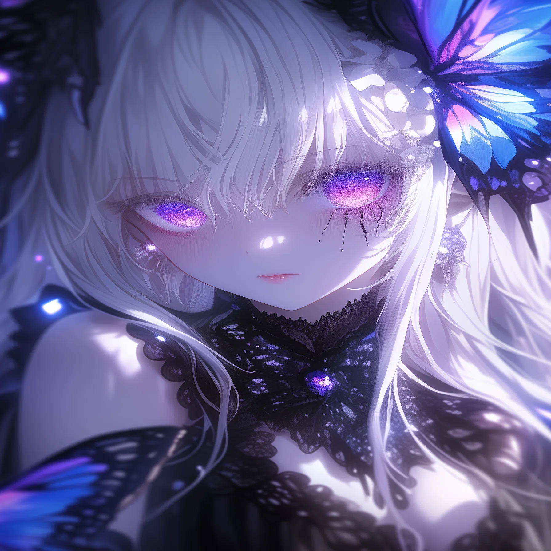 AIイラスト制作｜モノクロ×差し色で“視線を奪う”キャラクターの作り方