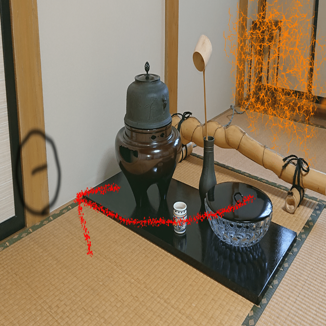 茶道(玉川遠州流)～水差しの蓋の開け方、置き方～伝書に記載がない