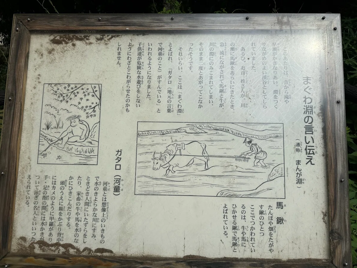 妖怪を追い求めて：まぐわ淵｜宇迦 