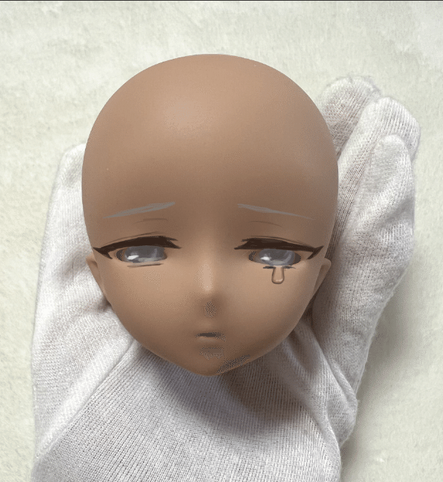 IMOMODOLL(チョコ肌)をカスタムする【ヘッドメイク編】｜犬鳴
