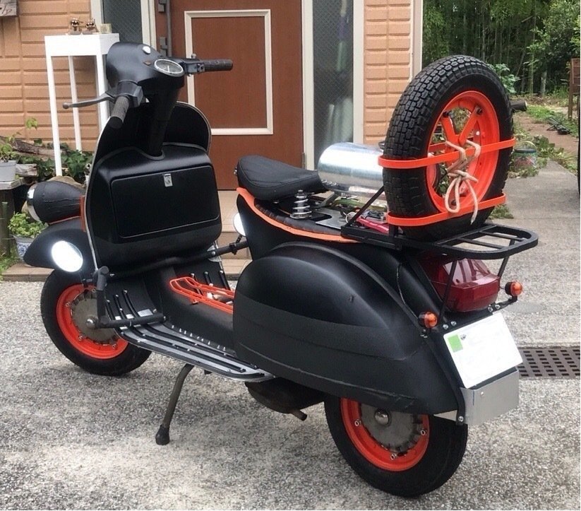 Vespa P200E、 DIY repair and retrofit report｜chy farm