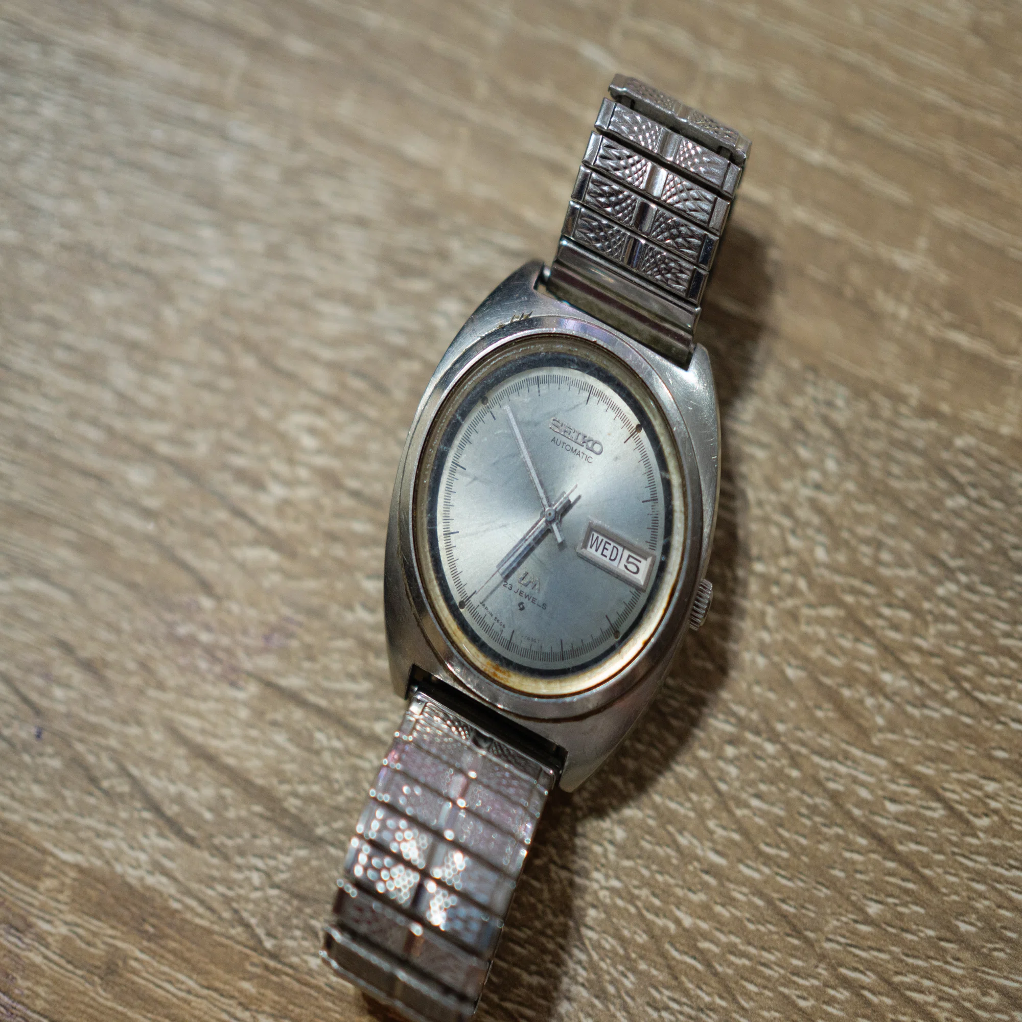 SEIKO LM 1971年製 今月7個目 部分分解、調整、組み立て 2025 