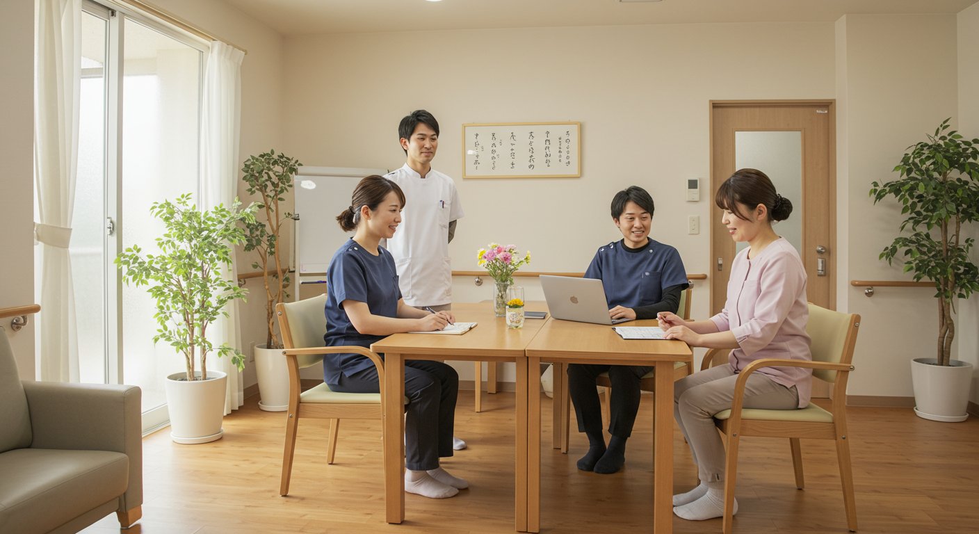 採用面接の様子