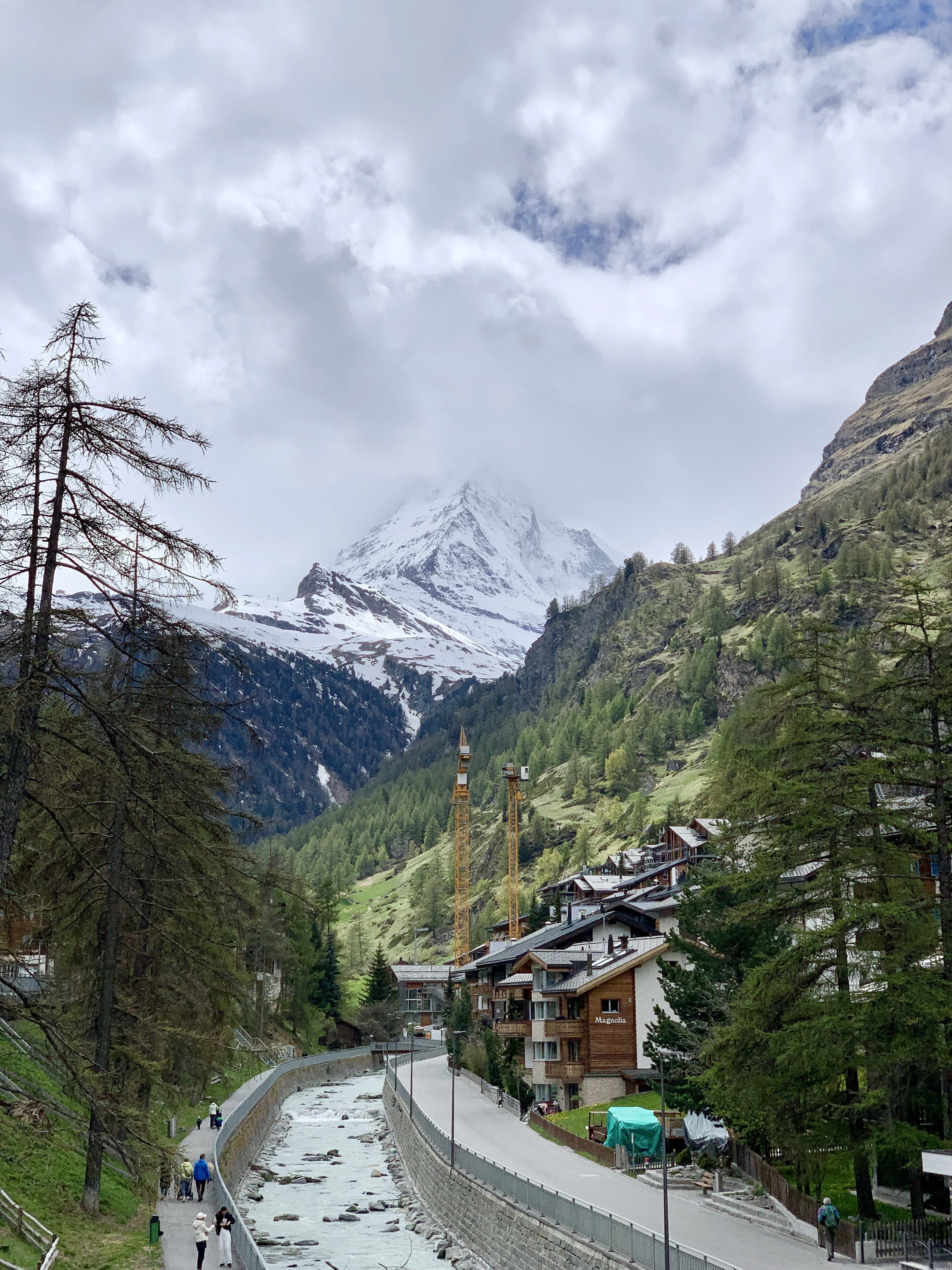 🇨🇭スイス旅行記Day7②｜ツェルマットの街を散歩｜muu