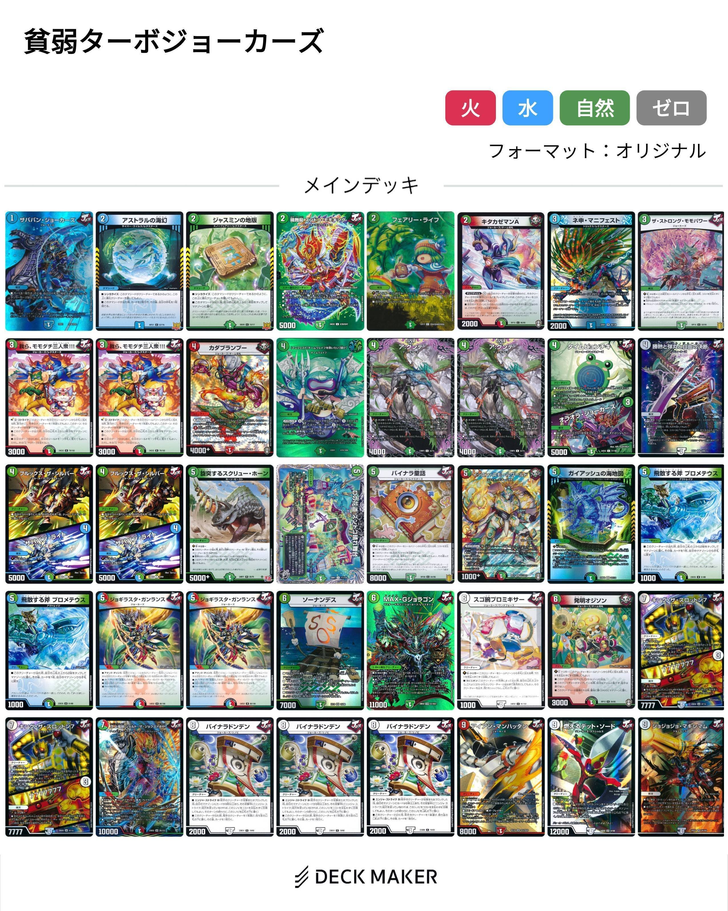 ジョーカーズデッキ+おまけ付き ジョーカーズデッキ（おまけ付き） （デュエルマスターズ