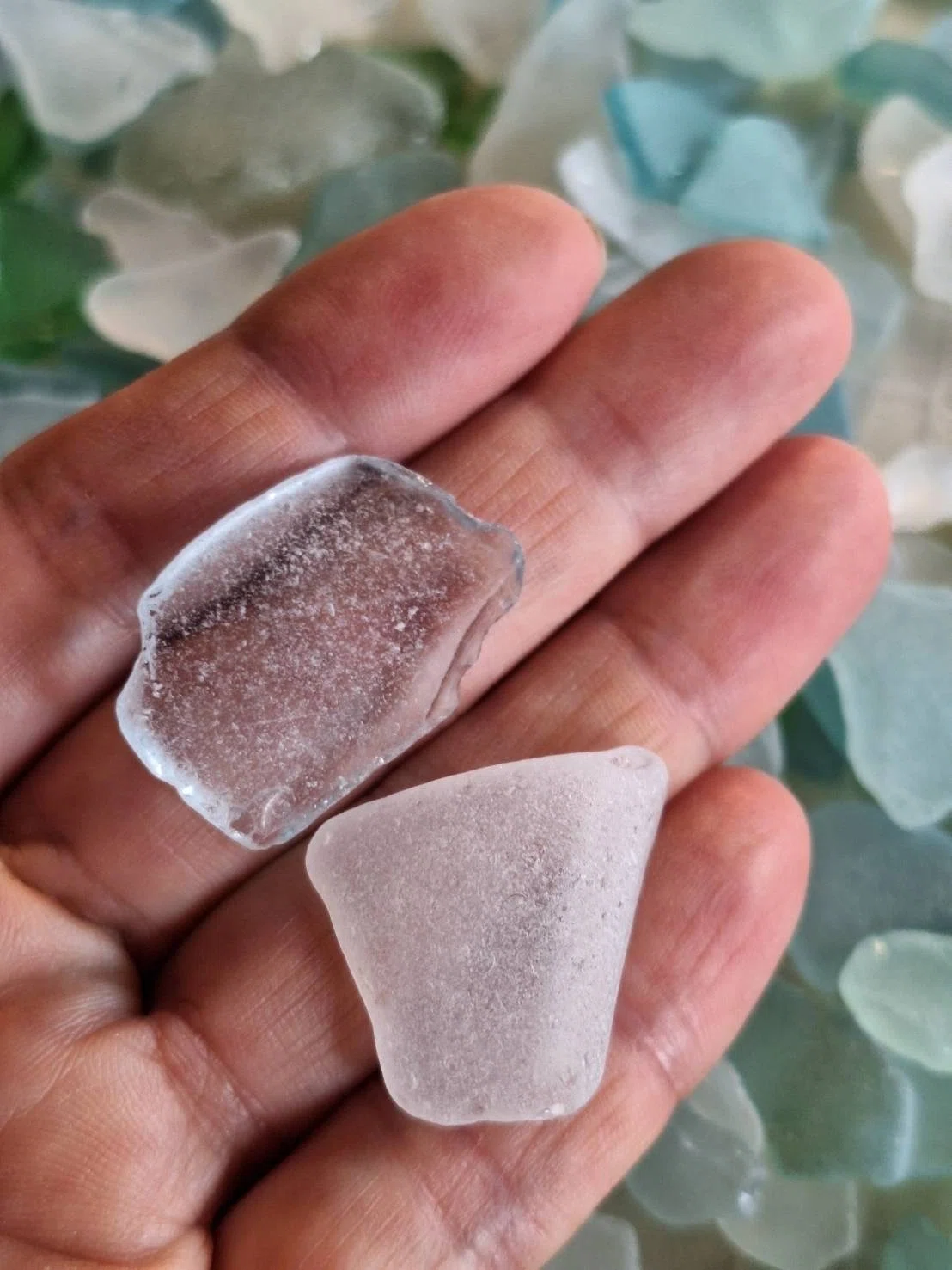Sea glass collected by my mother 1｜Amore☆VA' DOVE TI PORTA IL
