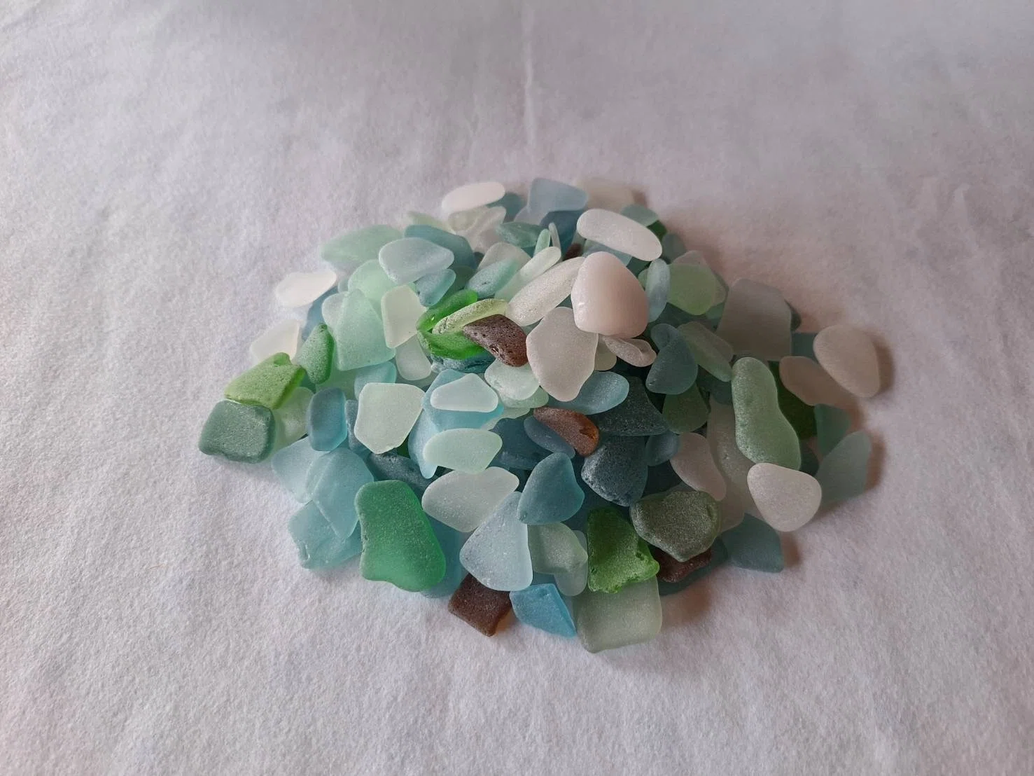 Sea glass collected by my mother 1｜Amore☆VA' DOVE TI PORTA IL