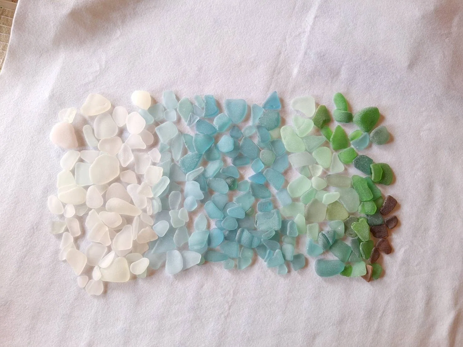 Sea glass collected by my mother 1｜Amore☆VA' DOVE TI PORTA IL