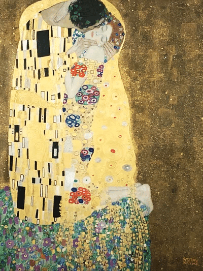 接吻 絵画 持ち歩ける名画”──クリムト「接吻」から生まれた、色彩と黄金