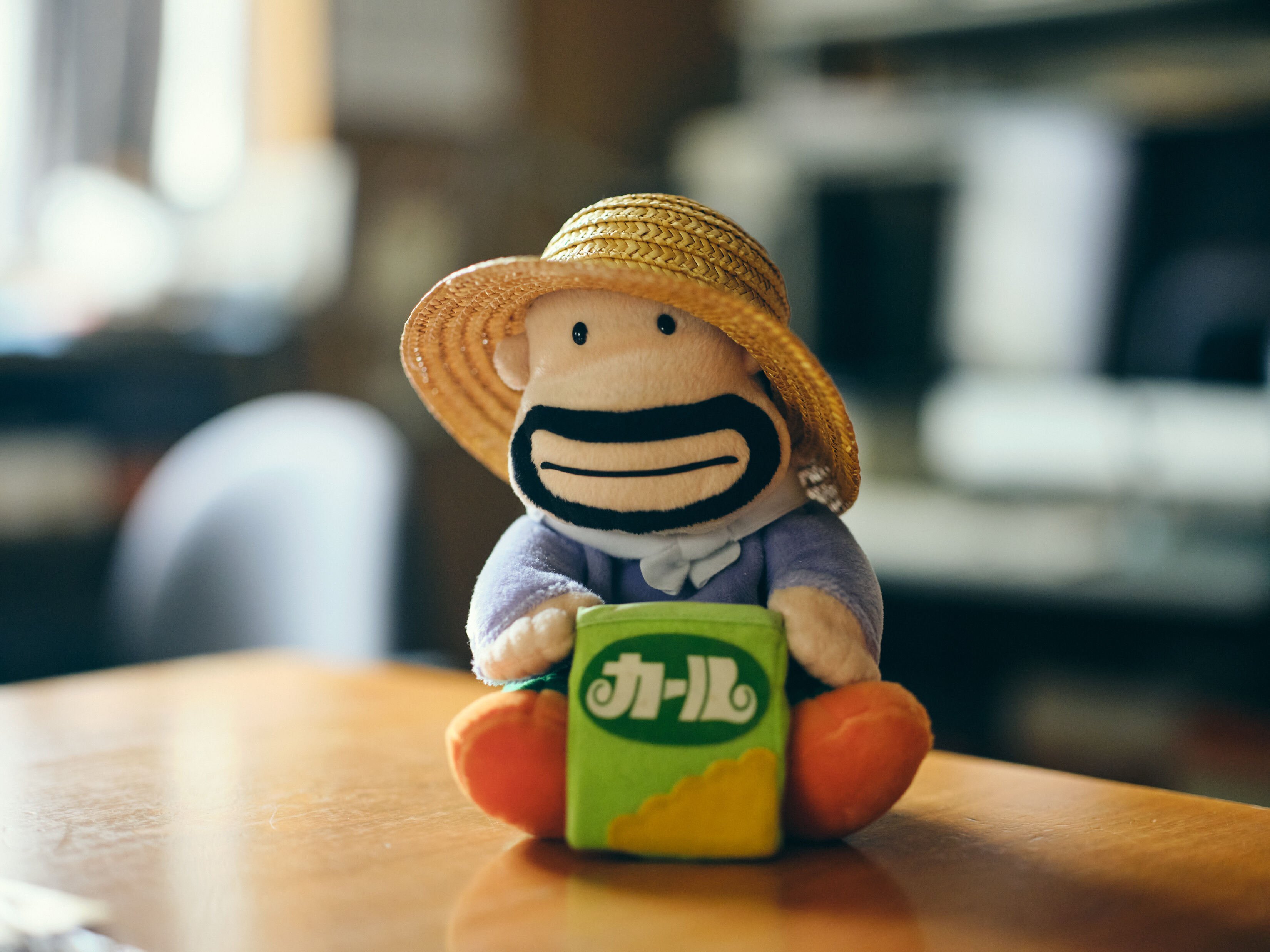 アンティーク】Meiji CMらんど カールおじさん サンタコス ソフビ人形