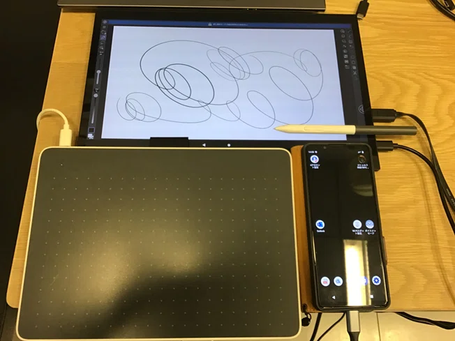 Wacom One ペンタブレット/板タブCTC6110WLW0Dを弄ってきた感想｜m.y