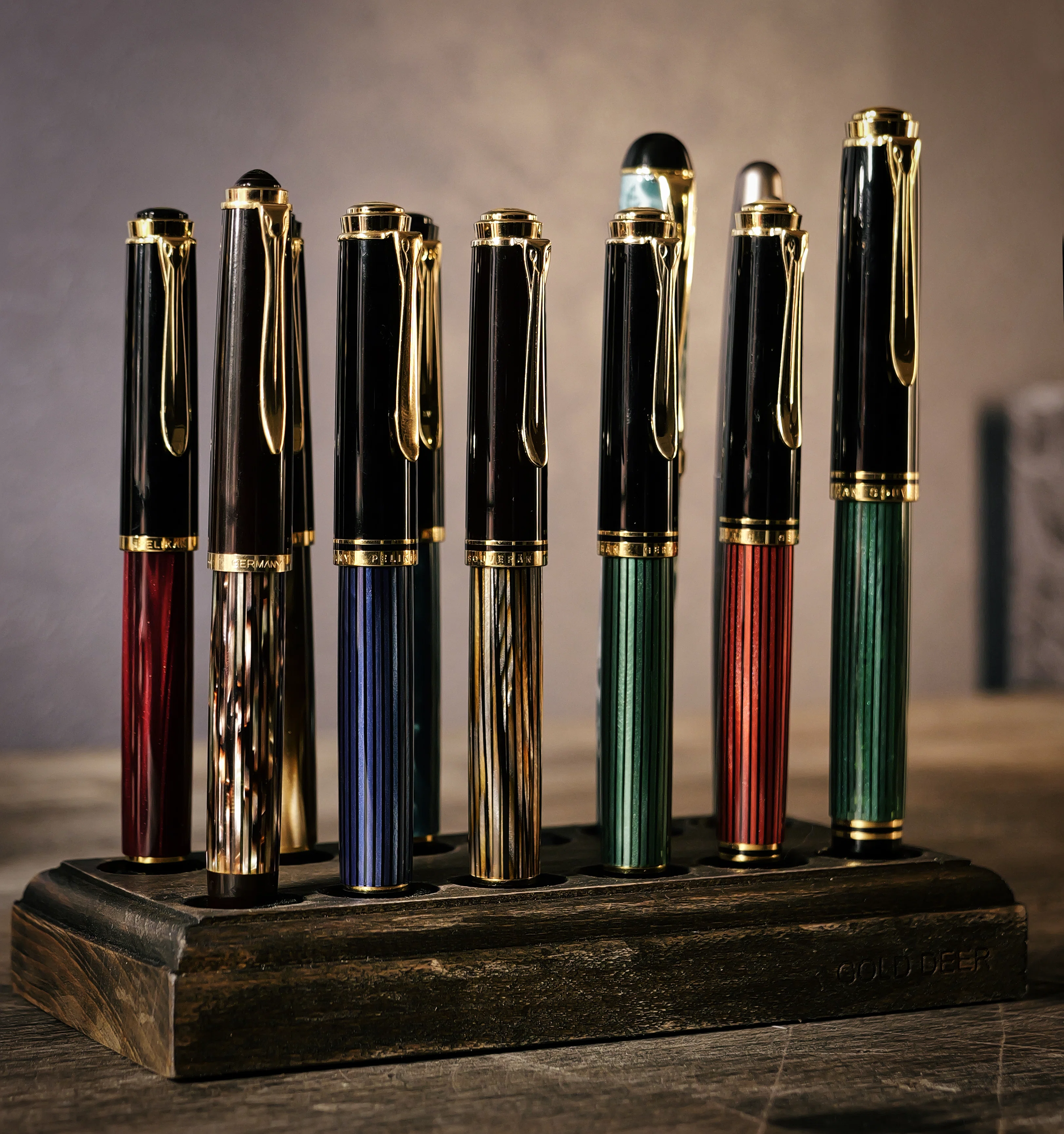 文房具・事務用品 ゴッホ美術館 万年筆 ローラーペン 本革ペンケース 3
