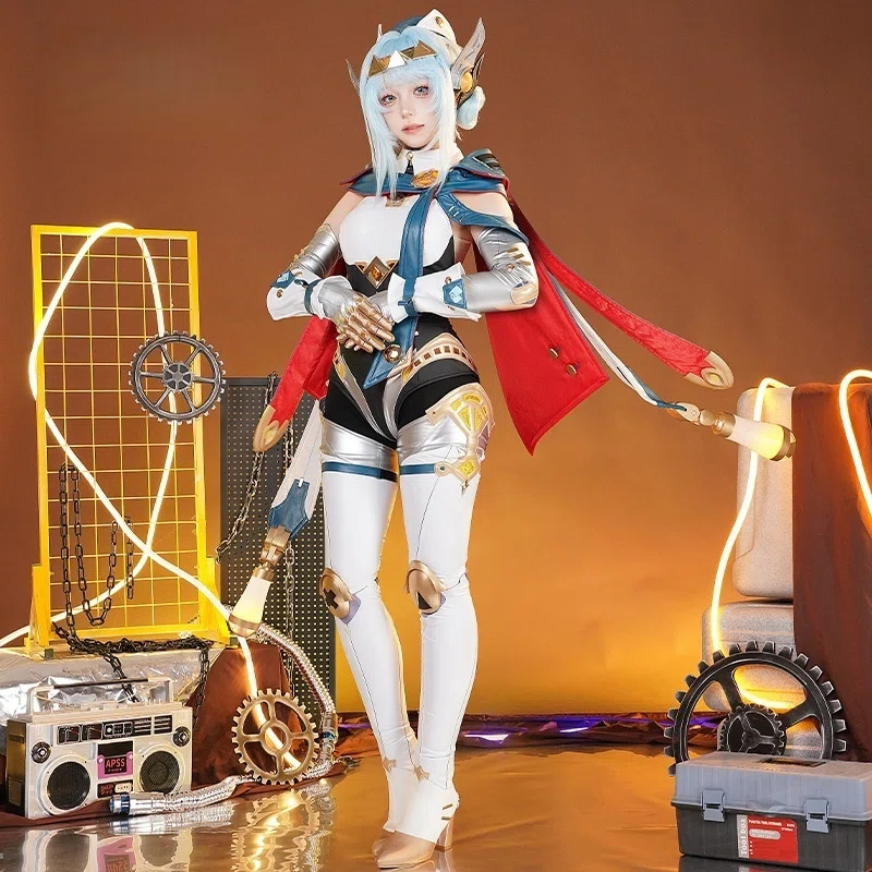 Monenjoy 原神 イネファ コスプレ衣装 Ineffa ロボット 完全再現セット