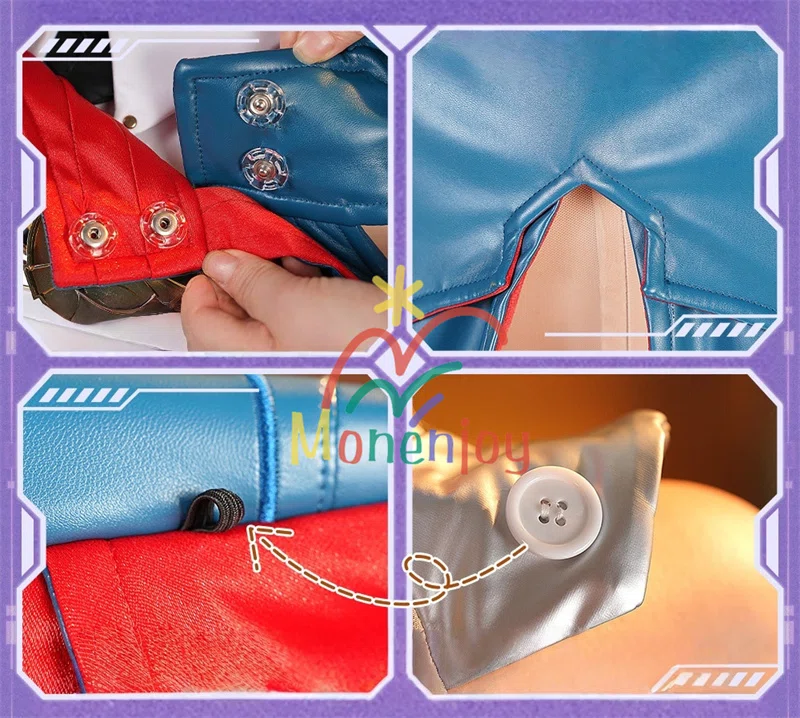 Monenjoy 原神 イネファ コスプレ衣装 Ineffa ロボット 完全再現セット