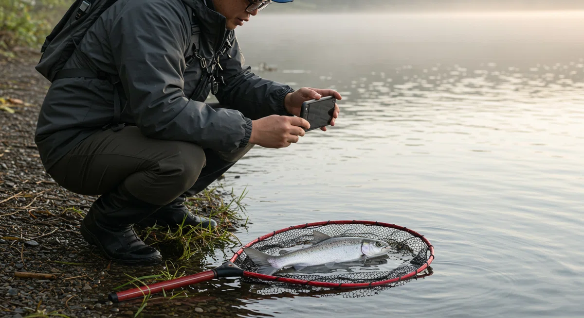 大量に並べるのではなく、一匹の魚を大切に、そして美しく記録しようとする姿