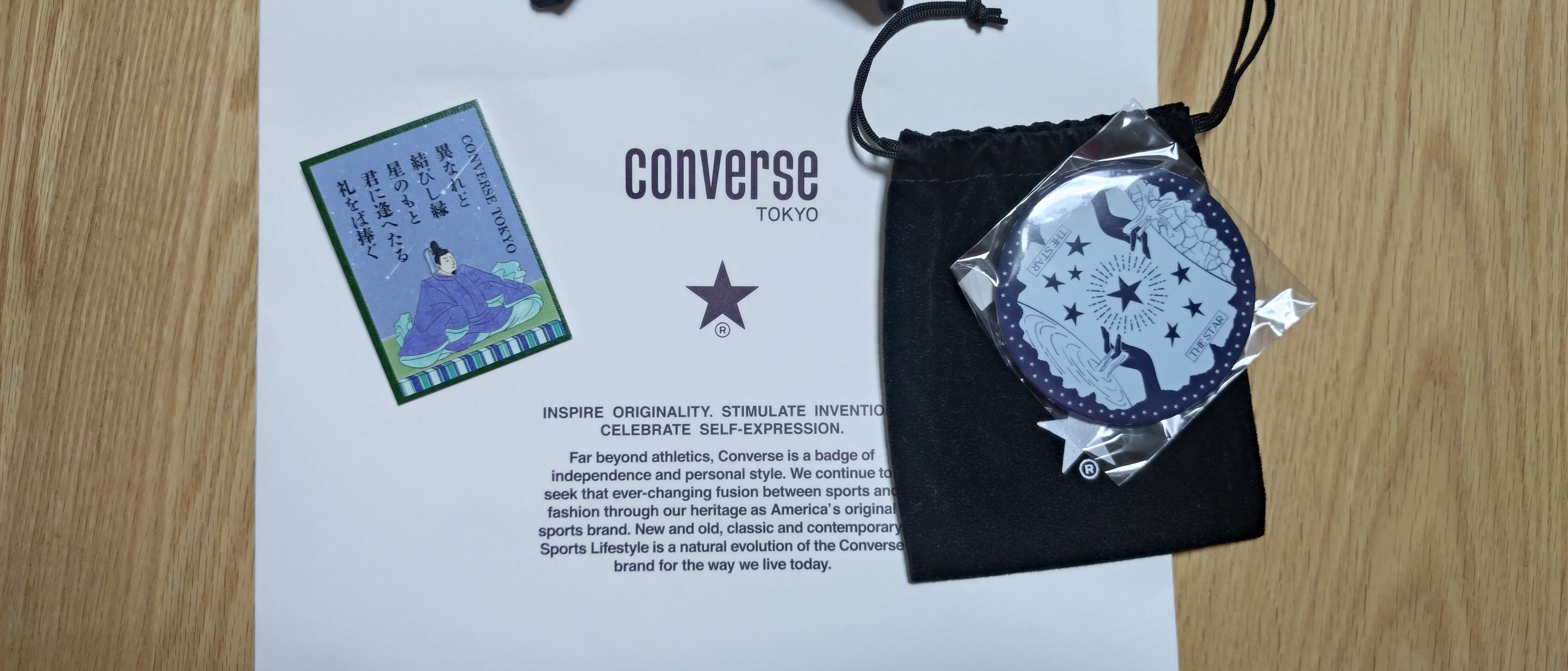 星組 コンバース貸切公演お土産 宝塚 星組 コンバーストーキョー