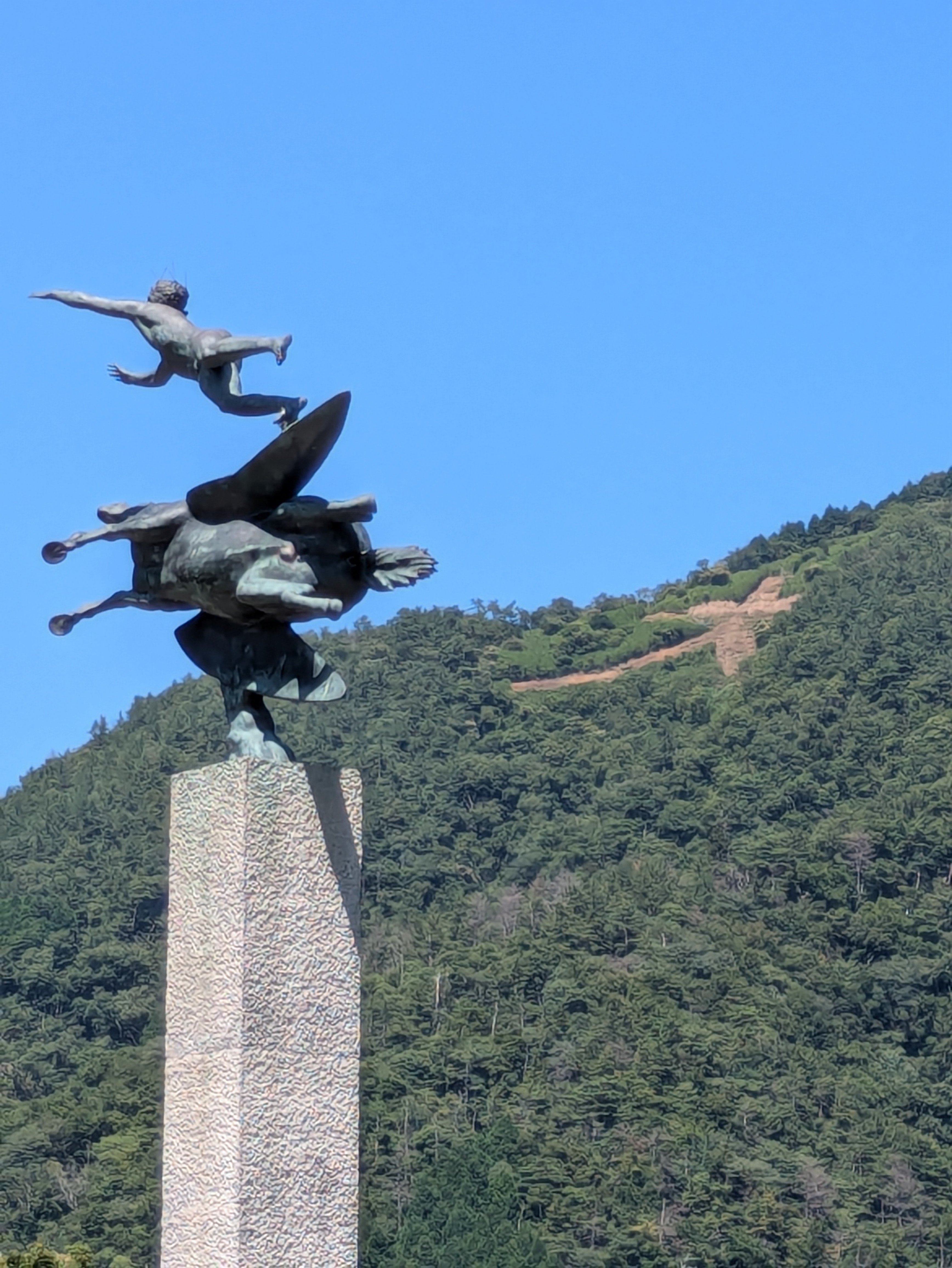 美術note】「人とペガサス」箱根彫刻の森美術館｜shigeru