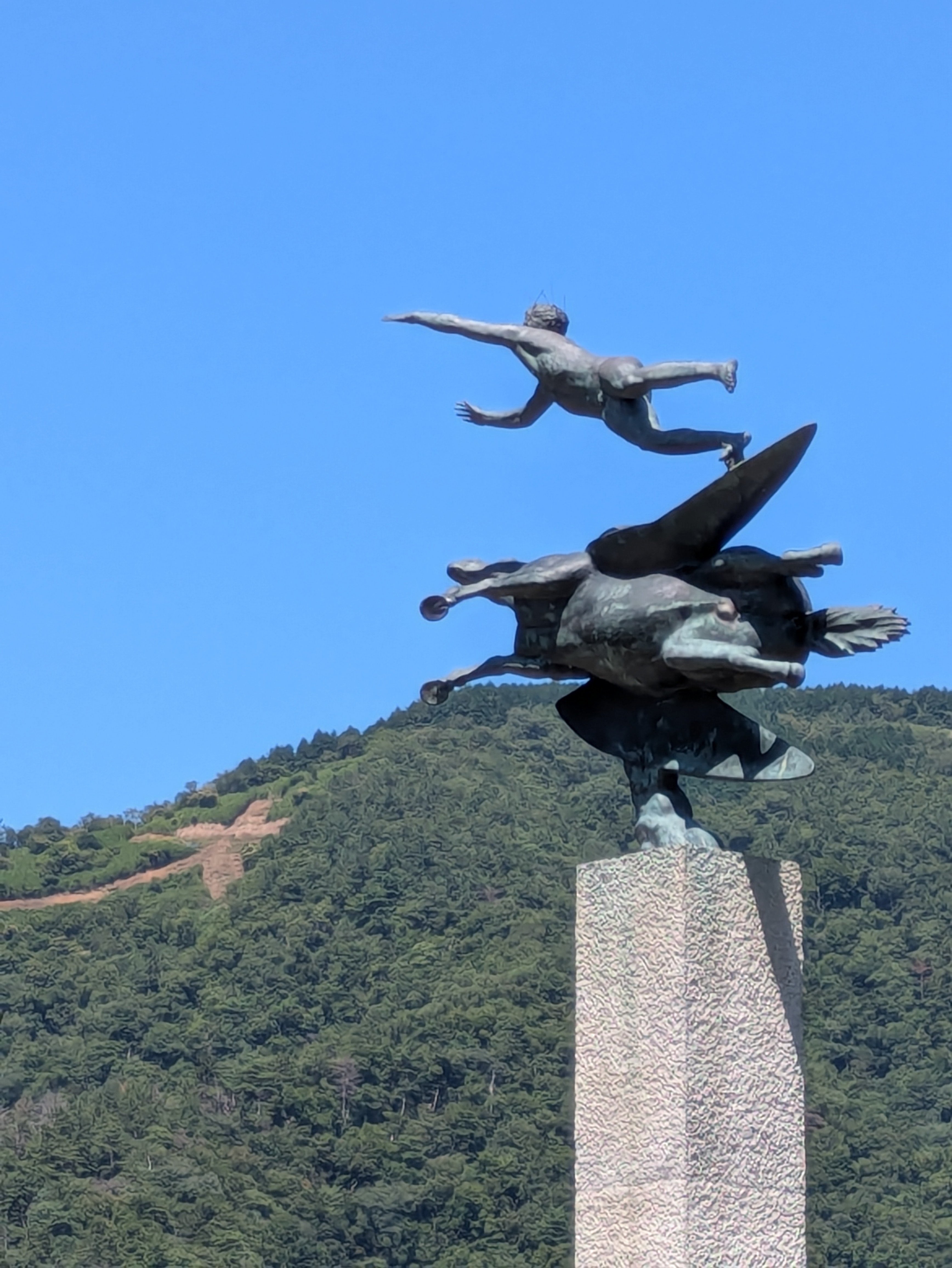 美術note】「人とペガサス」箱根彫刻の森美術館｜shigeru