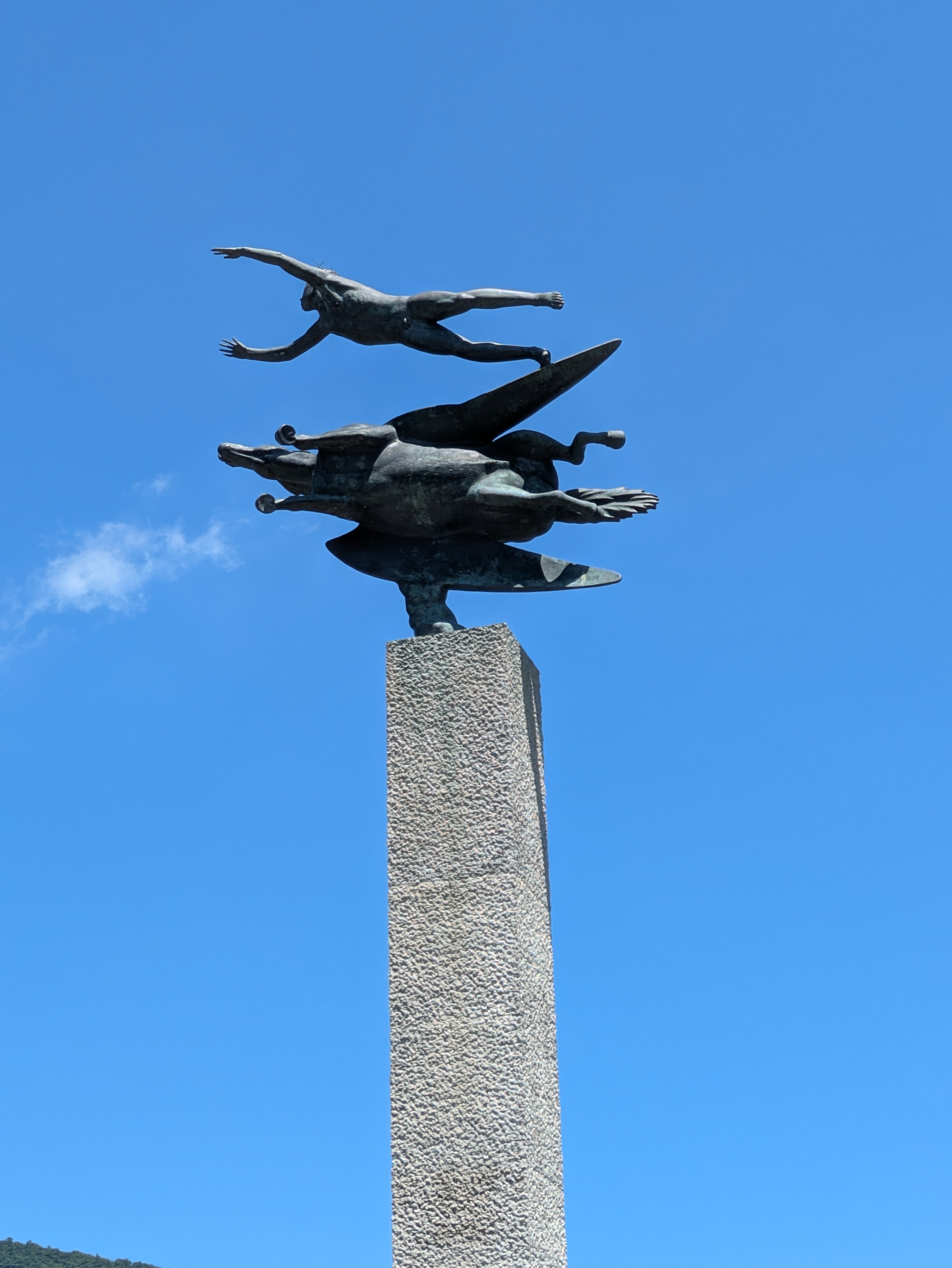 美術note】「人とペガサス」箱根彫刻の森美術館｜shigeru