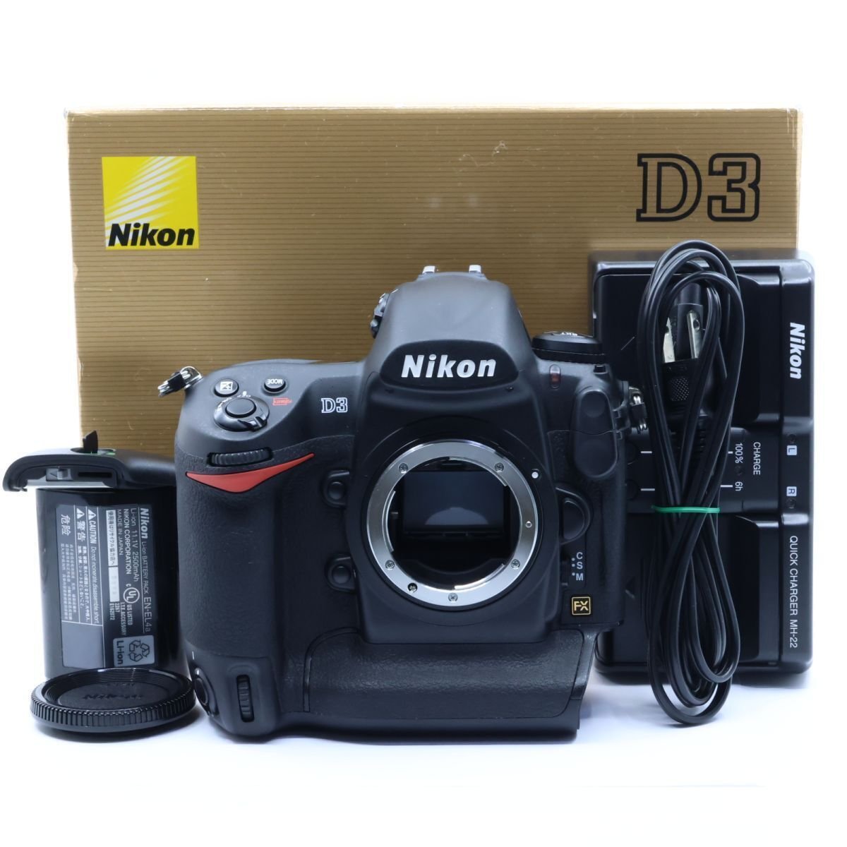 2025/07/31入荷｜Nikon D3 ボディ｜プロ仕様フラッグシップの名