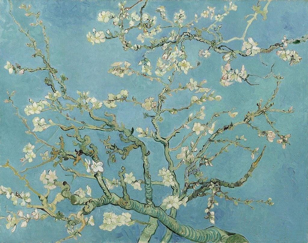 ィンセント・ファン・ゴッホ、＜花咲くアーモンドの樹の枝
