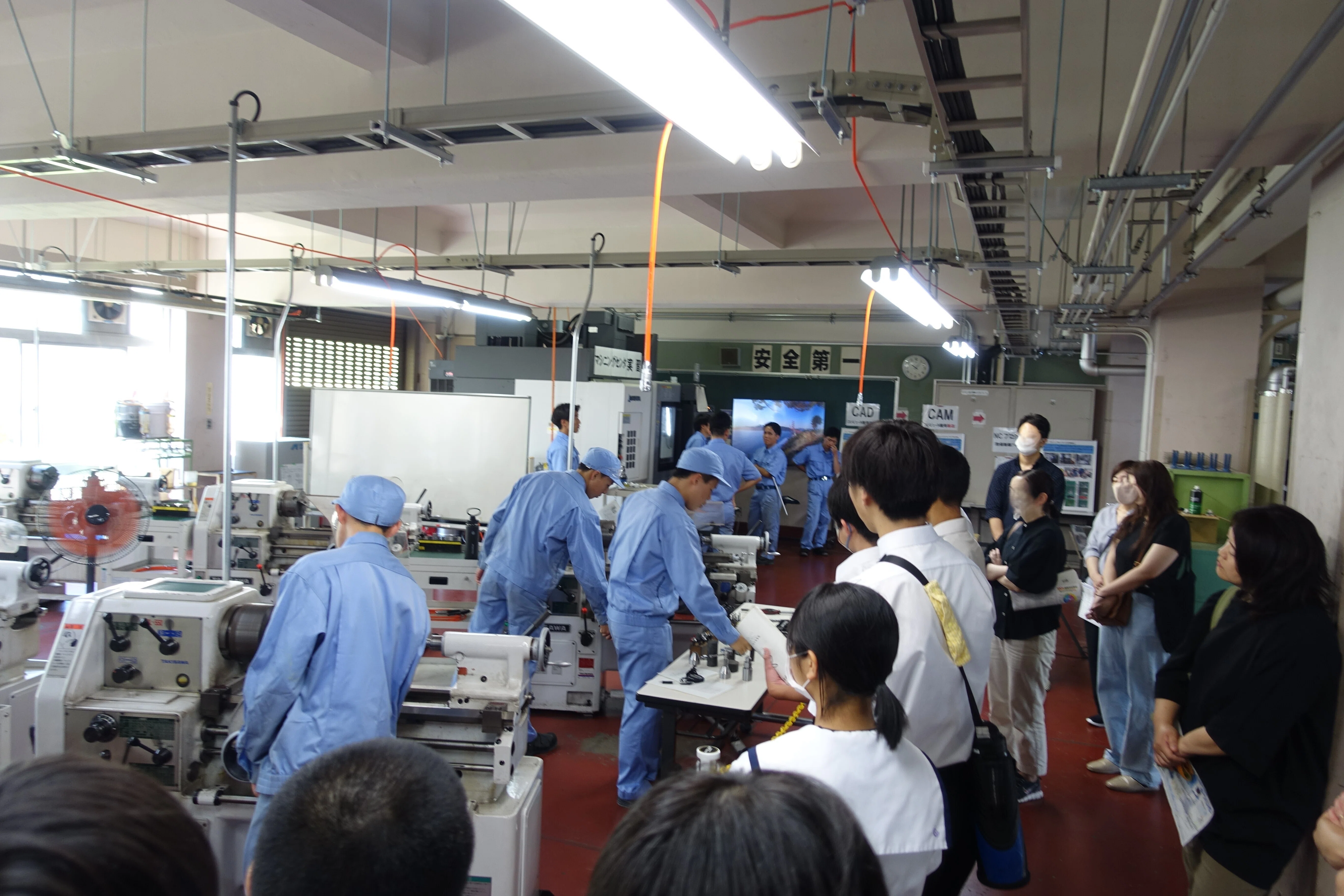郡山北工業高校 一日体験入学、大盛況！｜福島県立郡山北工業高校