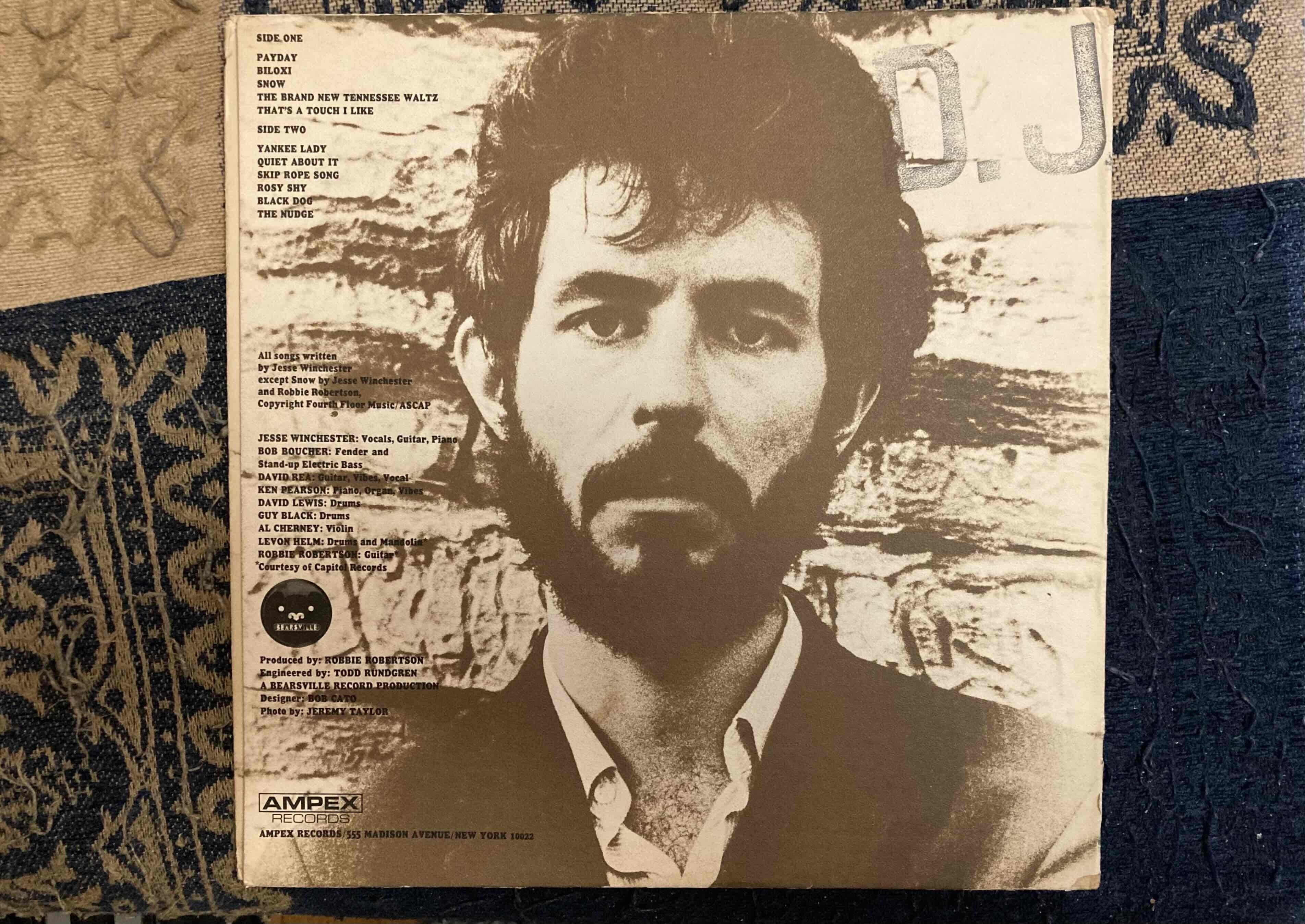 Jesse Winchester [SAME] Ampix A-10104｜naruru's Record