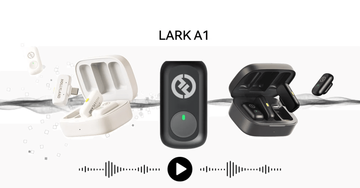 HOLLYLAND LARK A1 ワイヤレスマイク Amazon.com: Hollyland Lark A1 Wireless Mini Microphone for