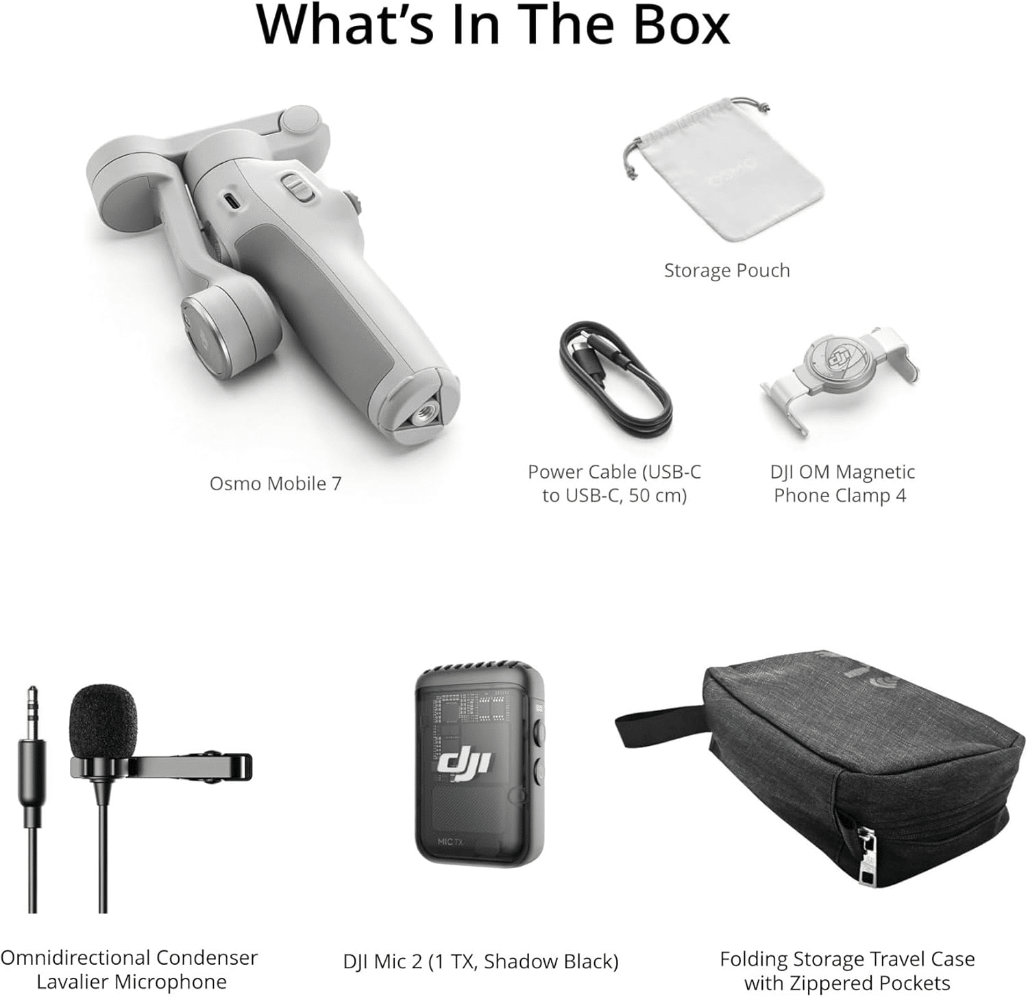 DJI Osmo Mobile 7 軽量ジンバルとマイクセット｜GetGadgetGot