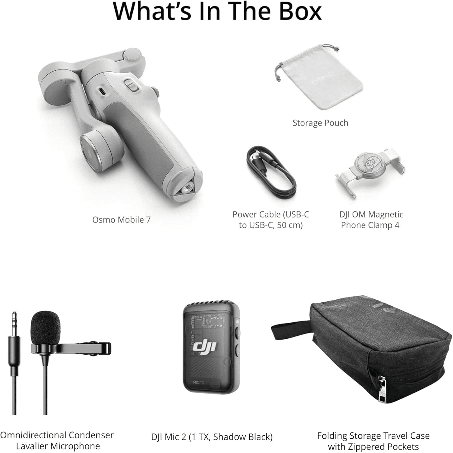 DJI Osmo Mobile 7 軽量ジンバルとマイクセット｜GetGadgetGot