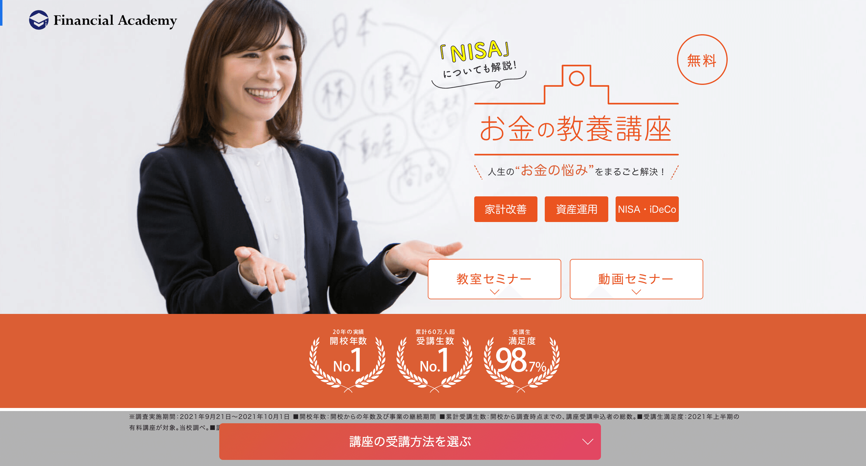 ファイナンシャルアカデミー不動産投資家養成講座 不動産投資家養成