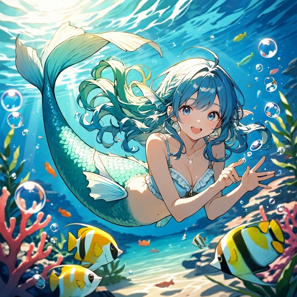 PixAI】人魚コレクション｜ゆっきー🧪ゆっきーの人生実験室🧫