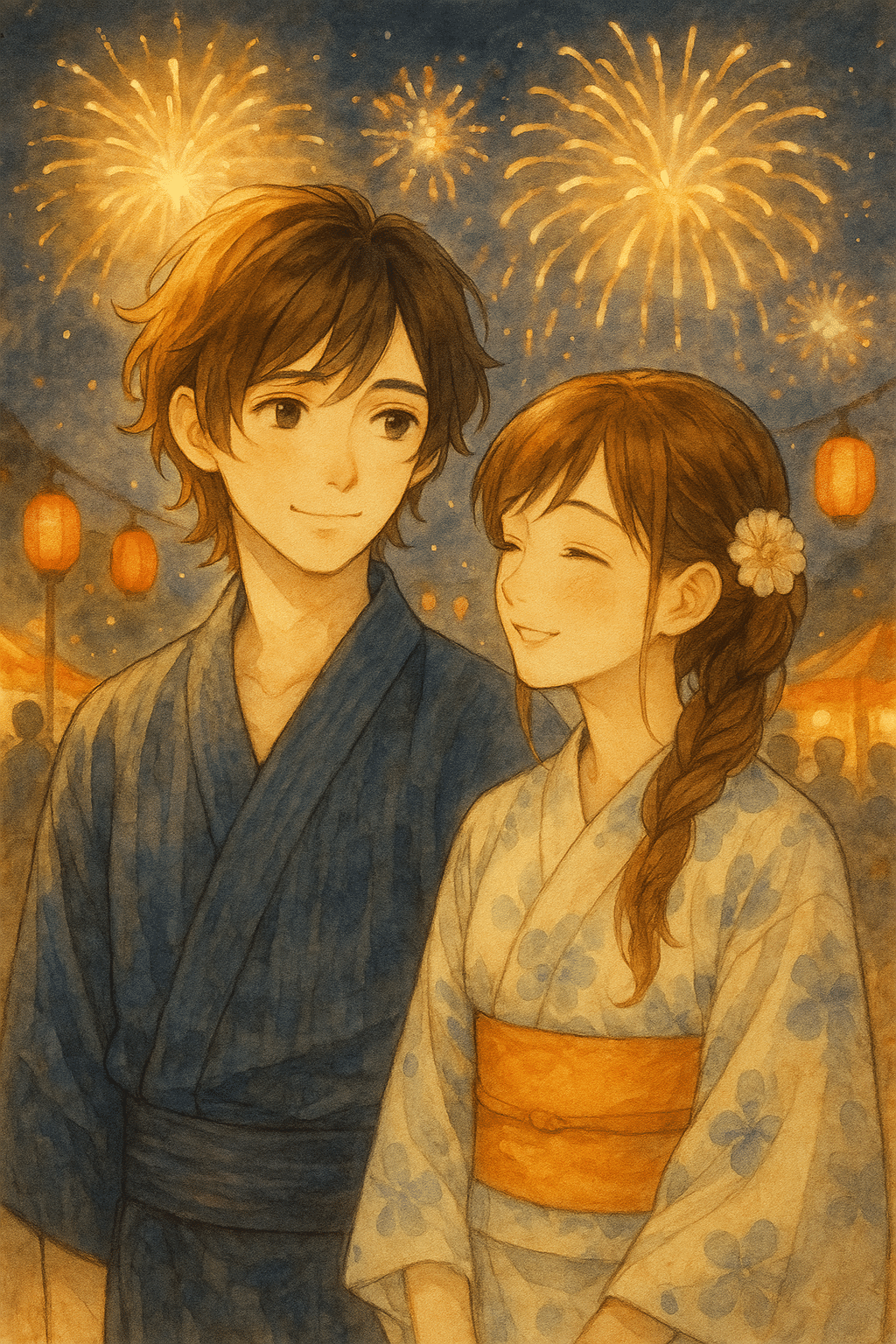 photo album03 夏祭りと花火…見つめ合いすぎな生成奮闘記｜深澄ことは