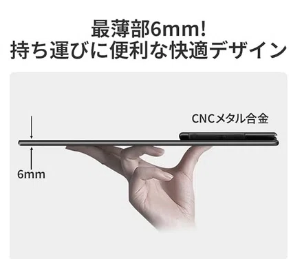 EHOMEWEI モバイルモニター LQG-156PW 144Hz 2K タッチパネル 15.6