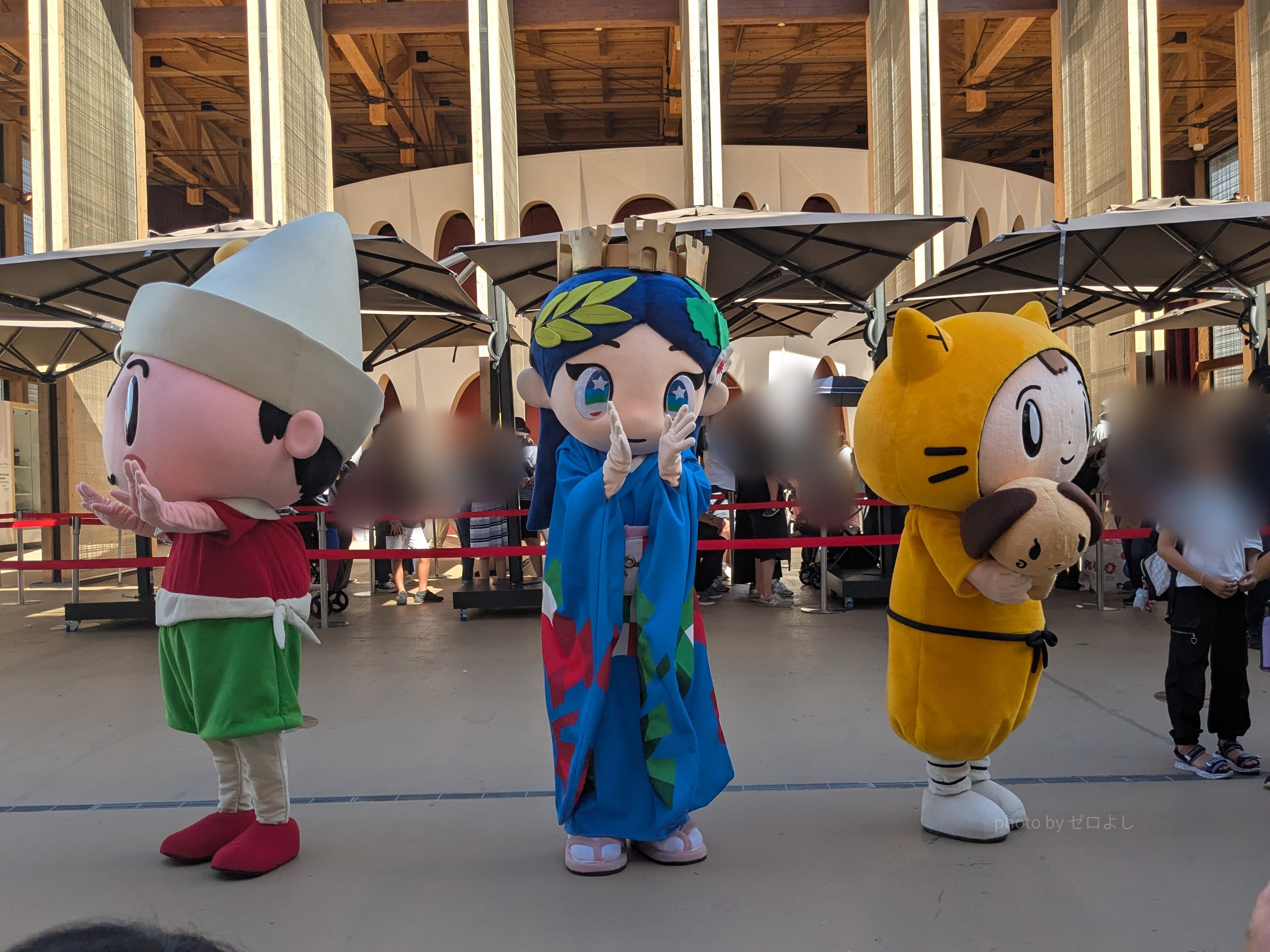 万博】念願の！？ イタリアちゃんに会えました！｜ゼロよし